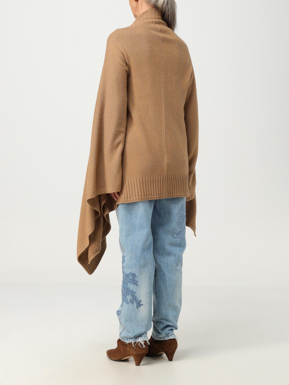 ERMANNO SCERVINO LIFE CAPA: Capa mujer Ermanno Scervino Life, Camello - Img 3