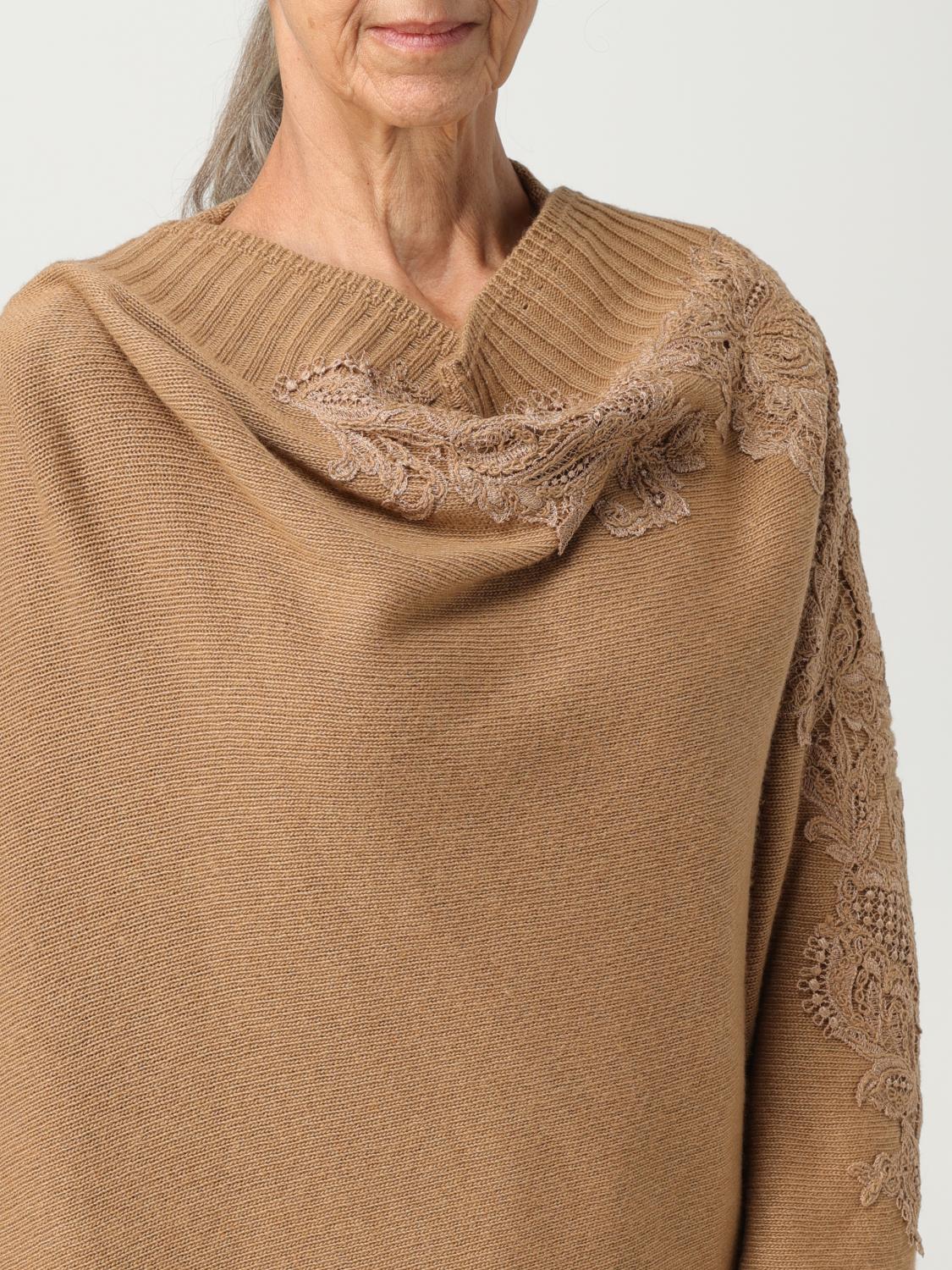 ERMANNO SCERVINO LIFE CAPA: Capa mujer Ermanno Scervino Life, Camello - Img 5