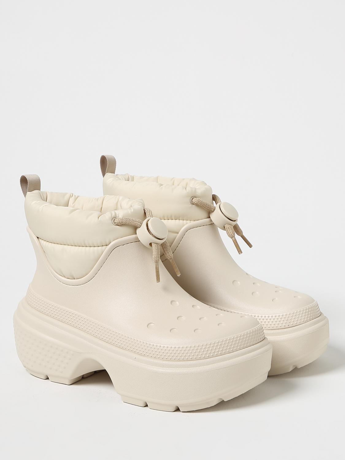 Crocs Shoes woman - Yellow Cream