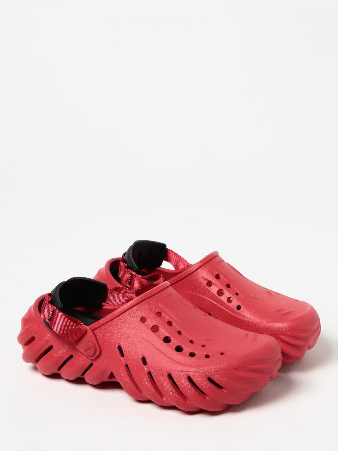 CROCS SANDALS: Shoes men Crocs, Red - Img 2