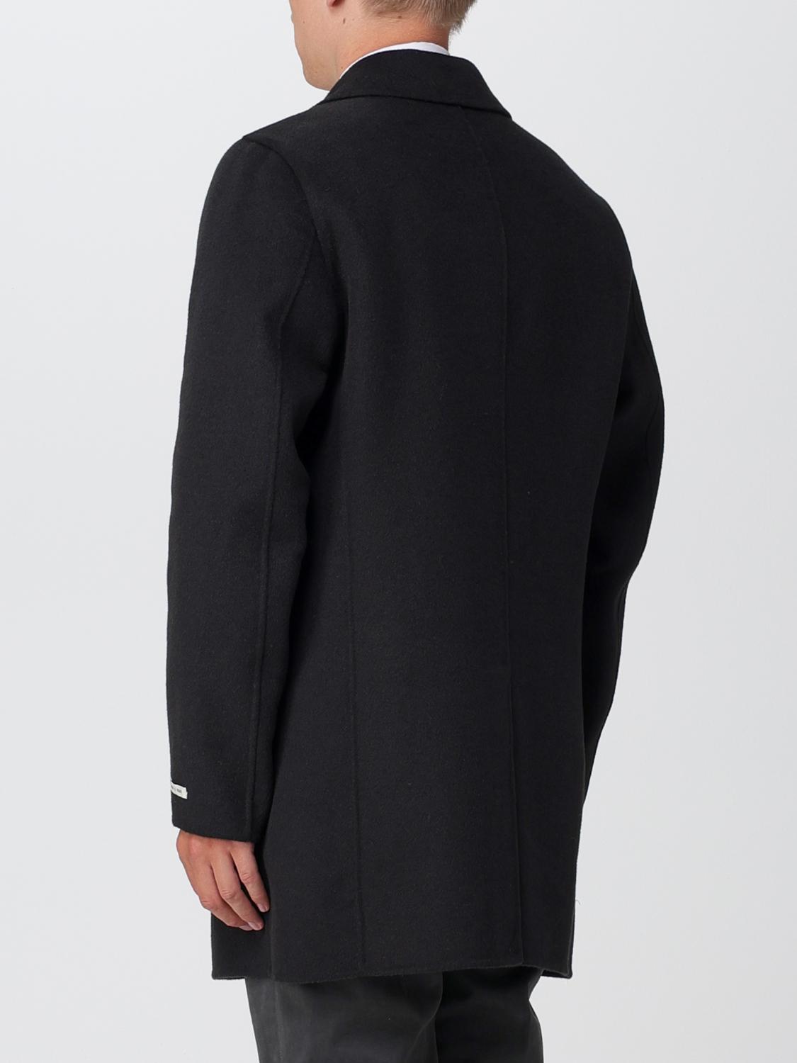 Palto' Coat men Palto' - Black | B31PUGERADOU | GIGLIO.COM
