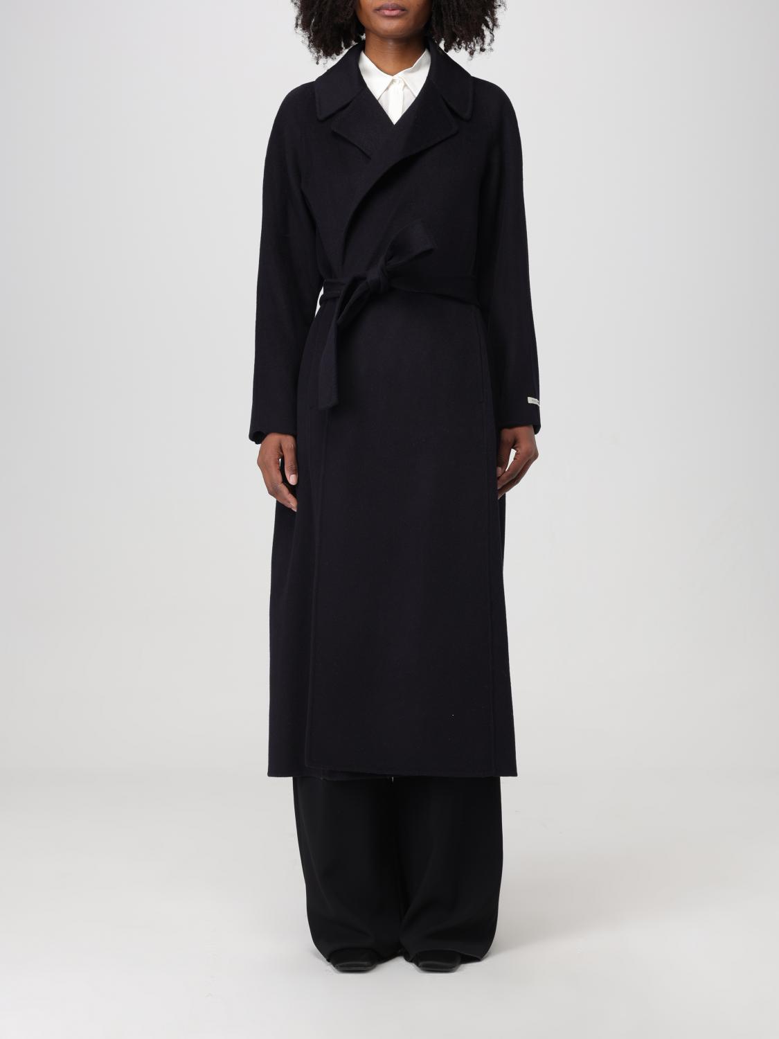 PALTO' ABRIGO: Abrigo mujer Palto', Azul Oscuro - Img 1