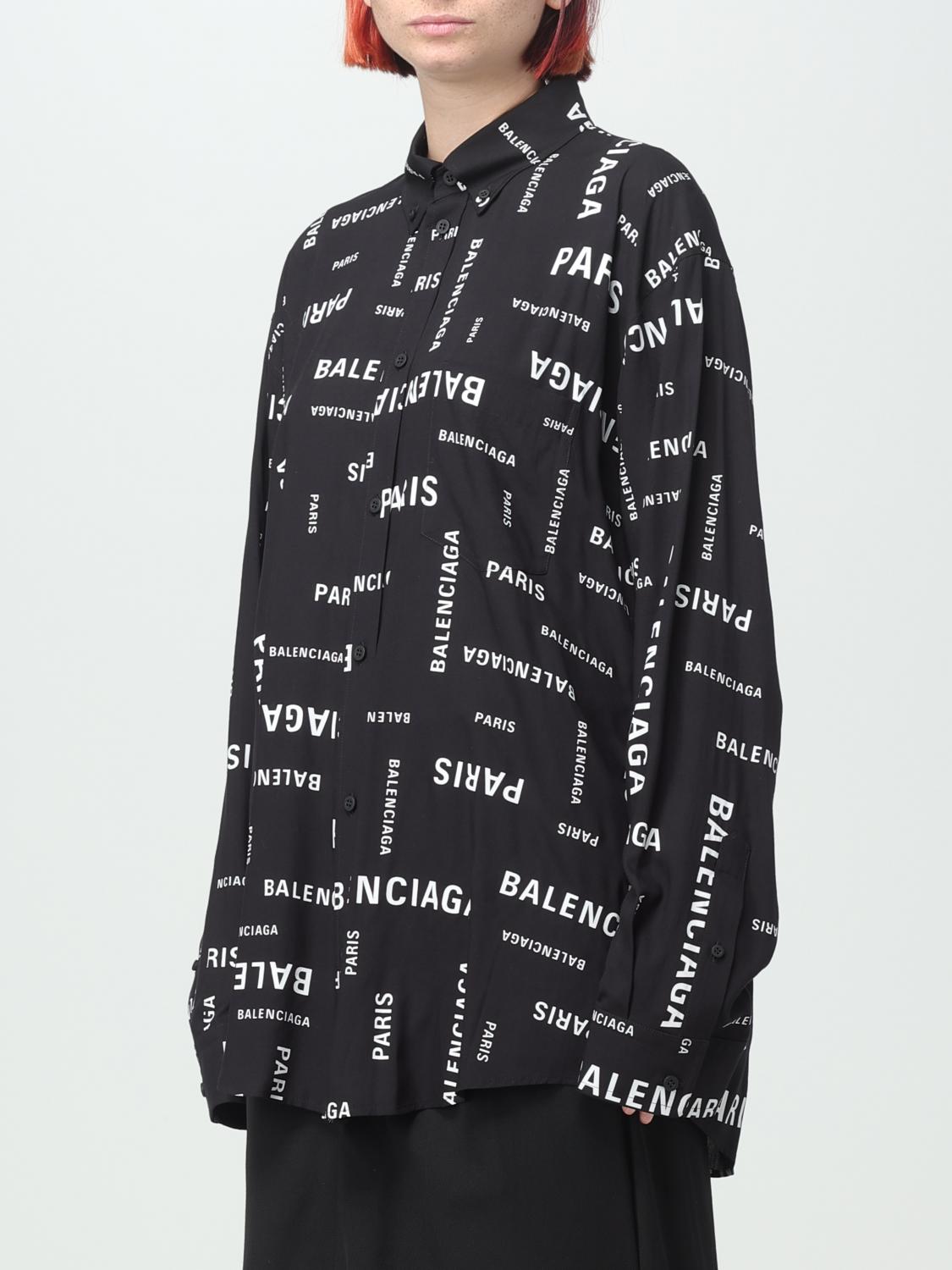 BALENCIAGA ブラックハンガー 10本＋シャツタイプ4本 Balenciaga シャツ レディース - ブラック | 658956TPLB4 | GIGLIO.COM