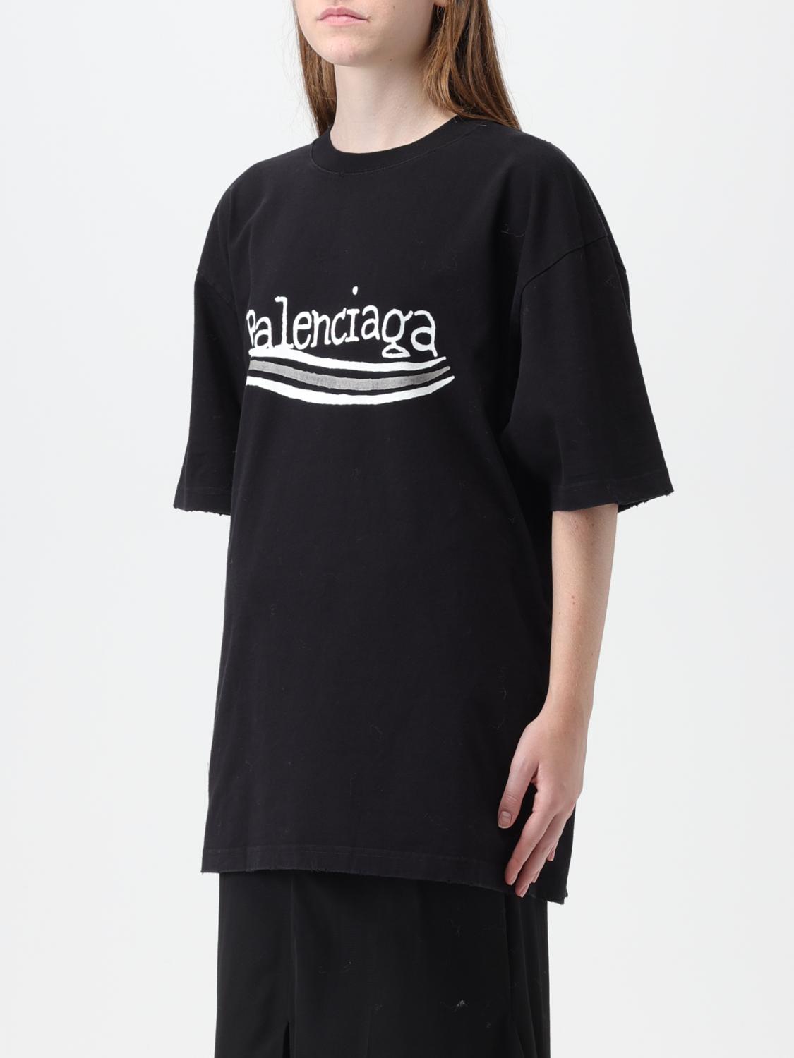 Balenciaga cotton t-shirt - Black | 641655TNVE7 | GIGLIO.COM