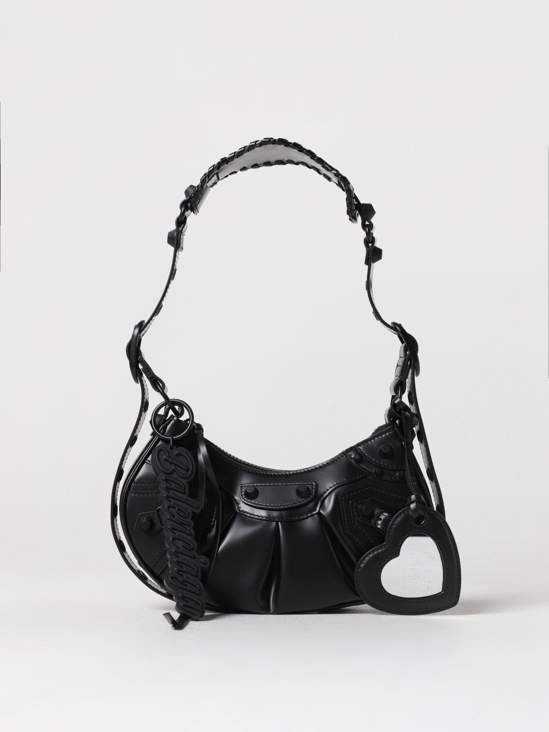 Balenciaga Le Cagole XS bag in matte leather - Black | 6713092AAO0