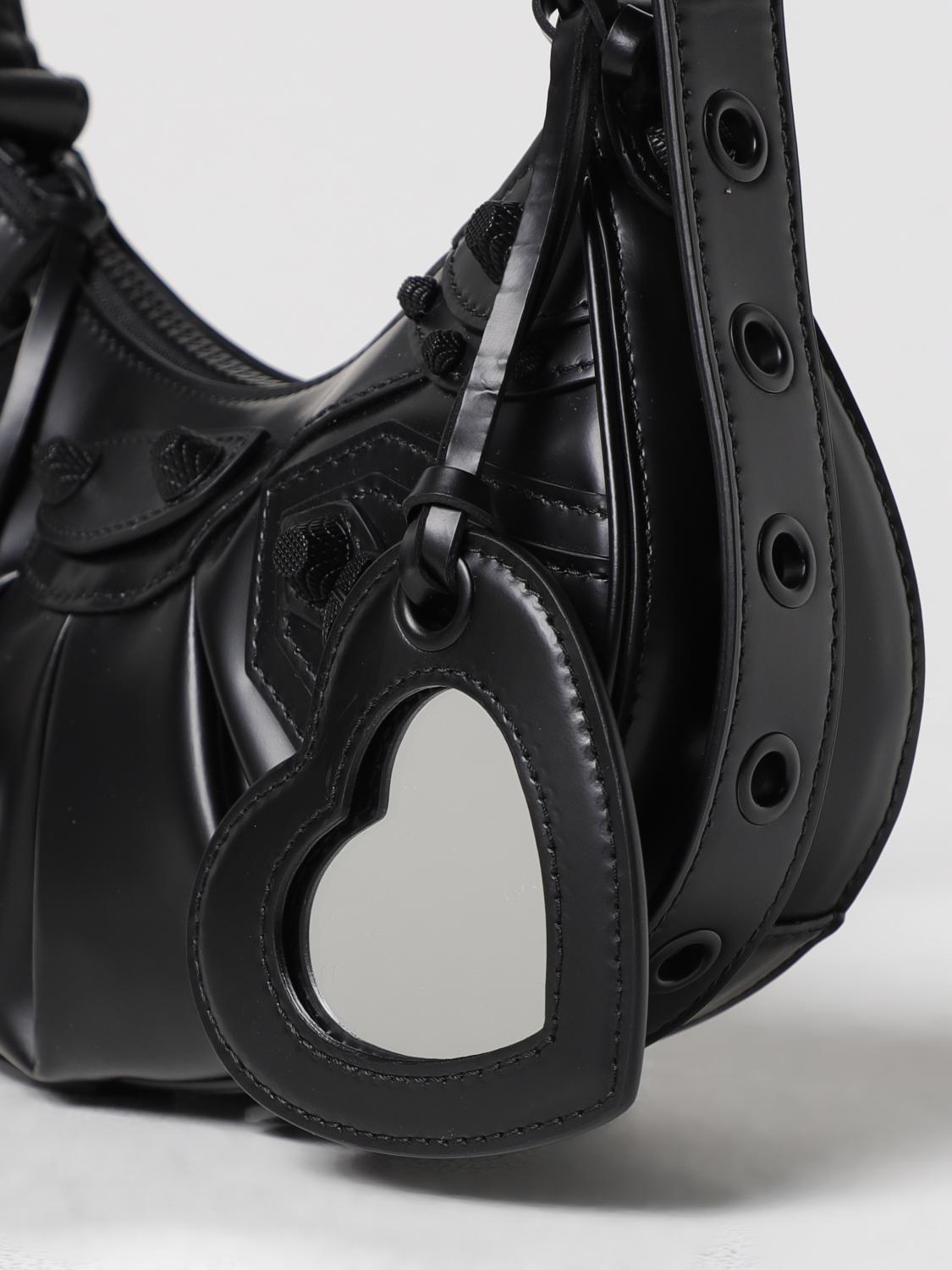 Balenciaga Le Cagole XS bag in matte leather - Black | 6713092AAO0
