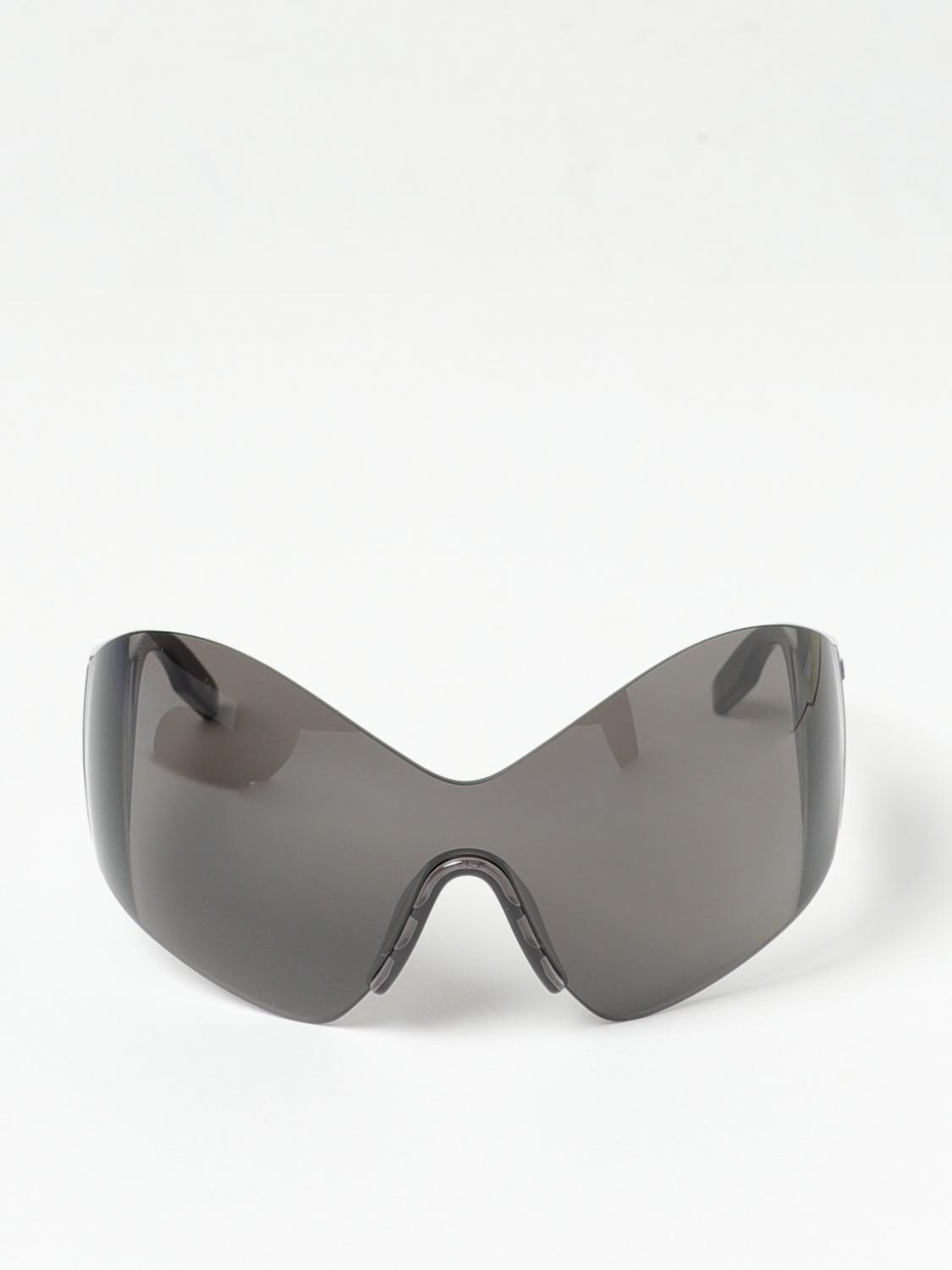 BALENCIAGA OCCHIALI DA SOLE: Occhiali da sole Balenciaga in acetato, Nero - Img 2
