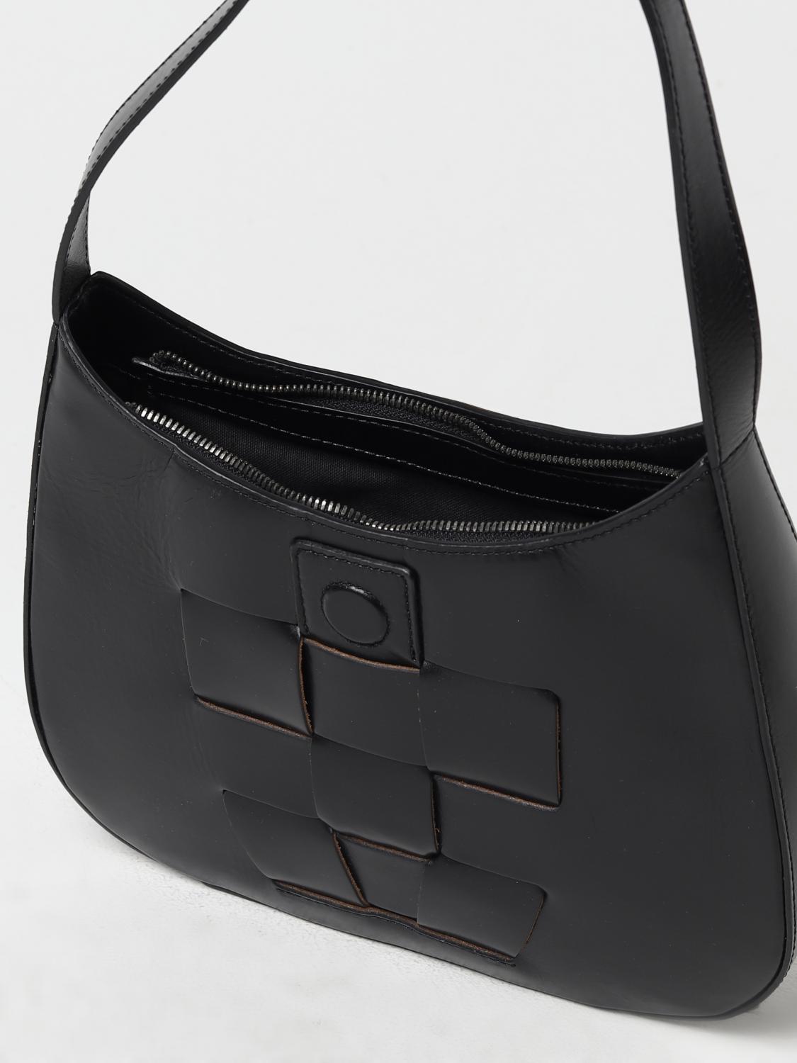 HEREU SCHULTERTASCHE: Schultertasche damen Hereu, Schwarz - Img 3