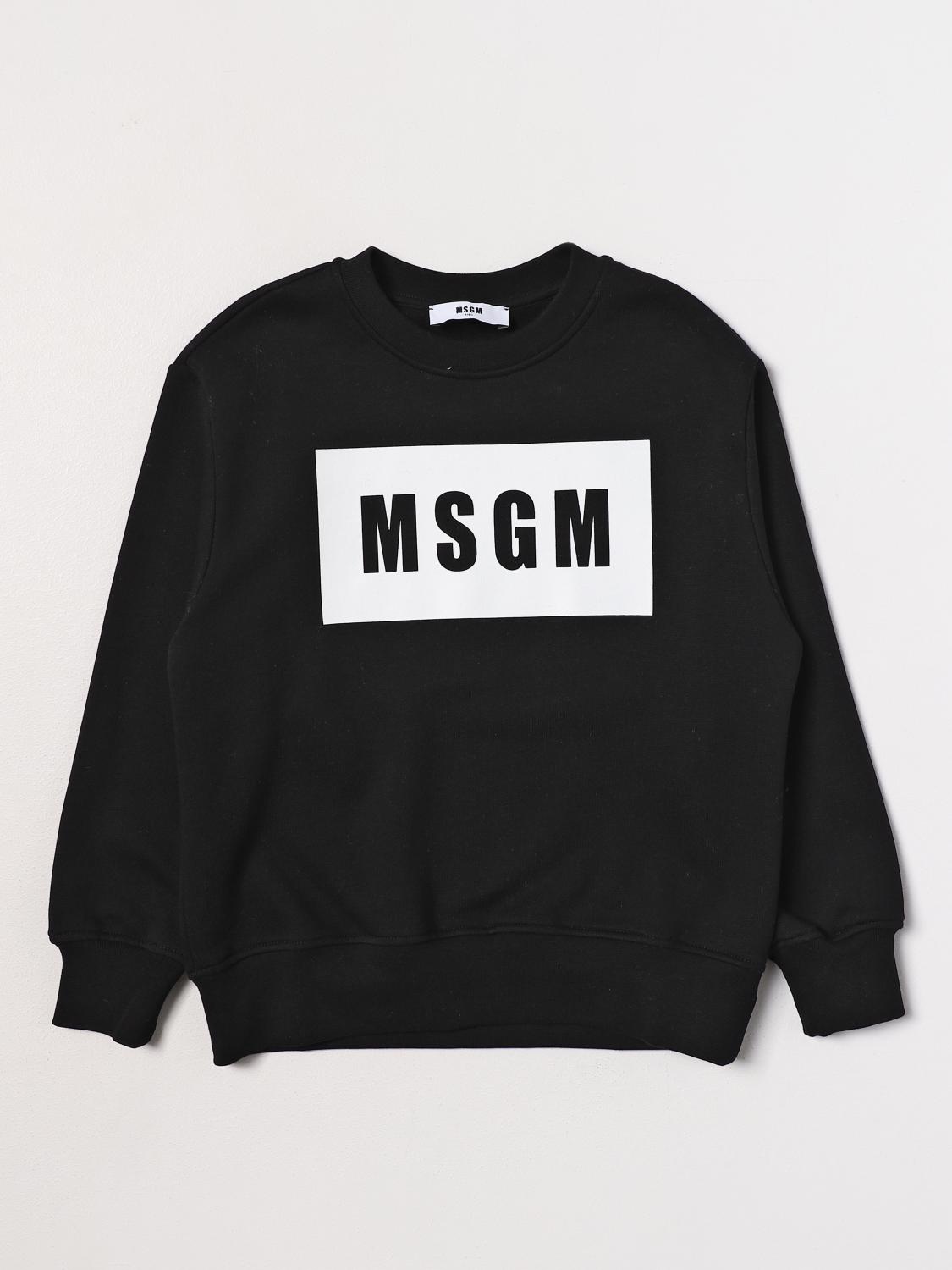 MSGM KIDS PULL: Pull enfant MSGM Kids, Noir - Img 1
