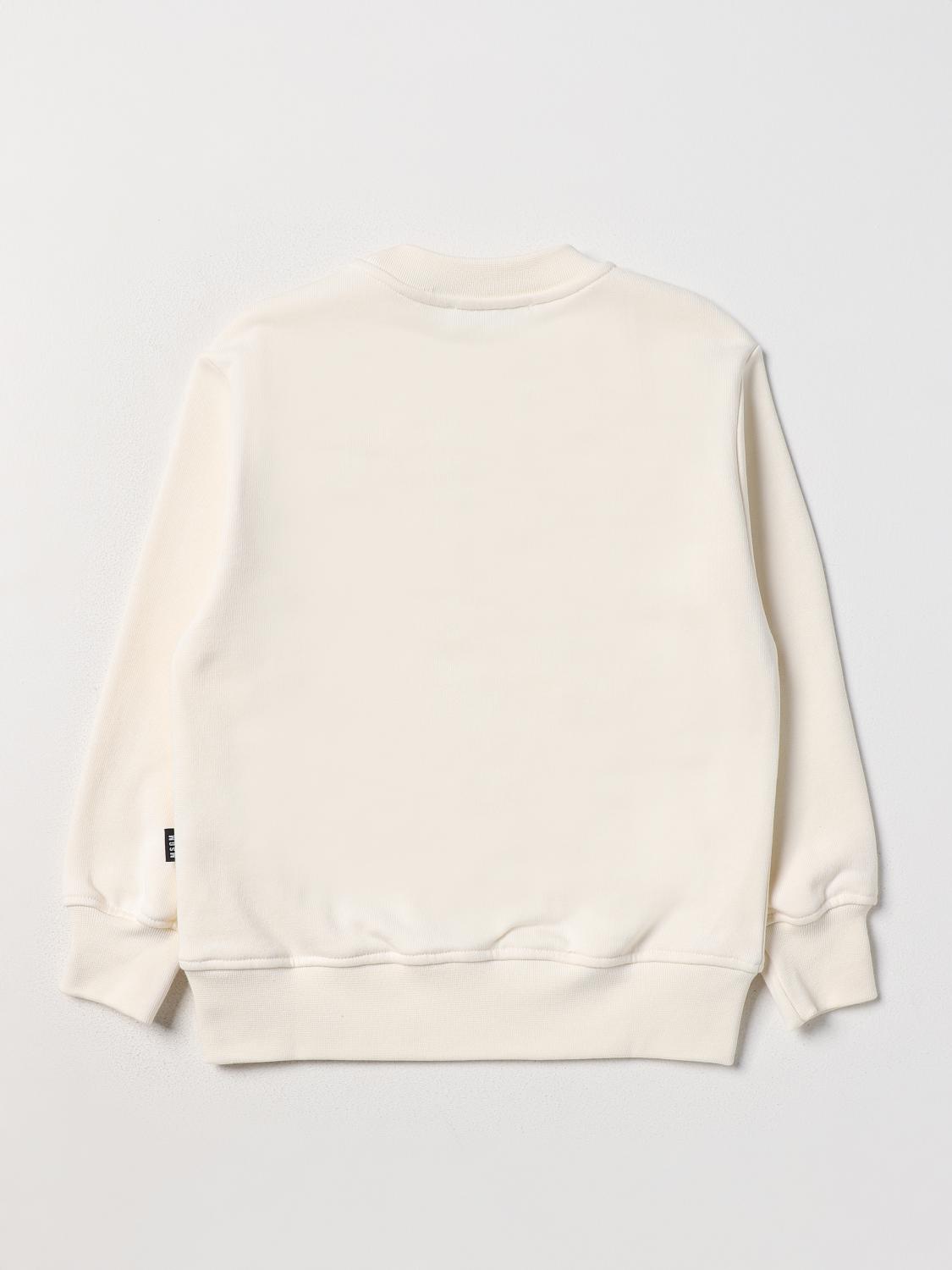 MSGM KIDS SWEATER: Sweater kids MSGM Kids, Grey - Img 2