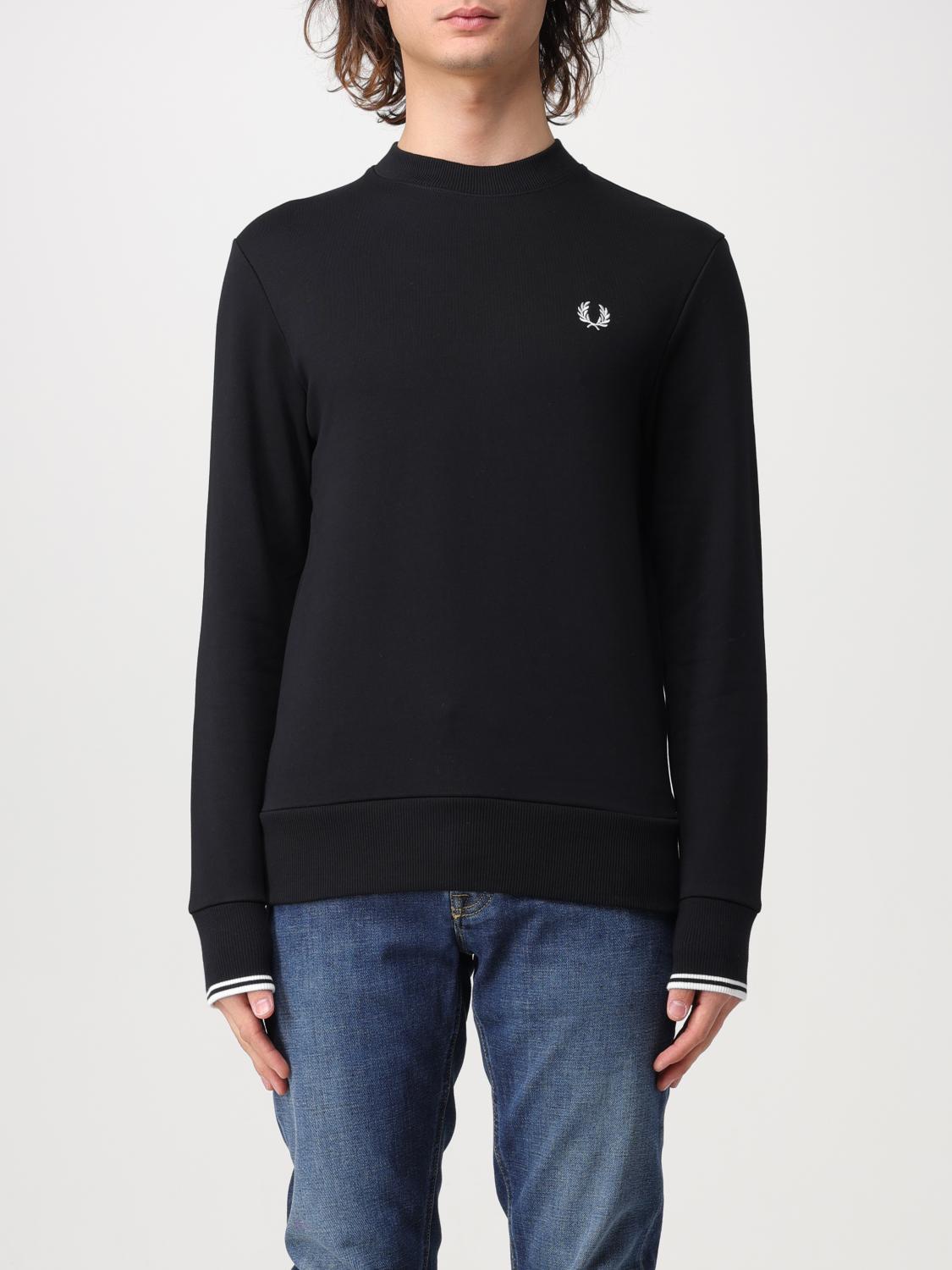 FRED PERRY SUDADERA: Sudadera hombre Fred Perry, Negro - Img 1