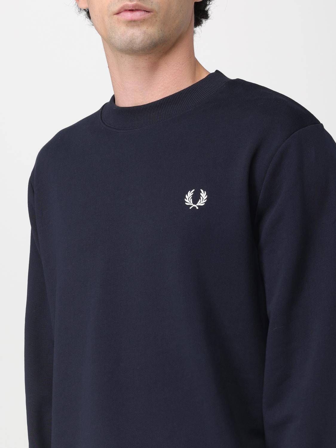 FRED PERRY SUDADERA: Sudadera hombre Fred Perry, Azul Oscuro - Img 3