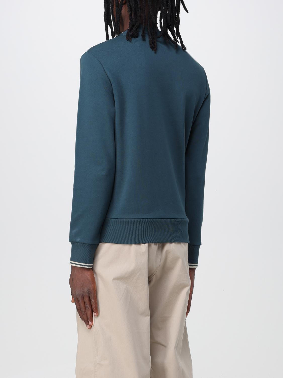 FRED PERRY SUDADERA: Sudadera hombre Fred Perry, Petróleo Azul - Img 2