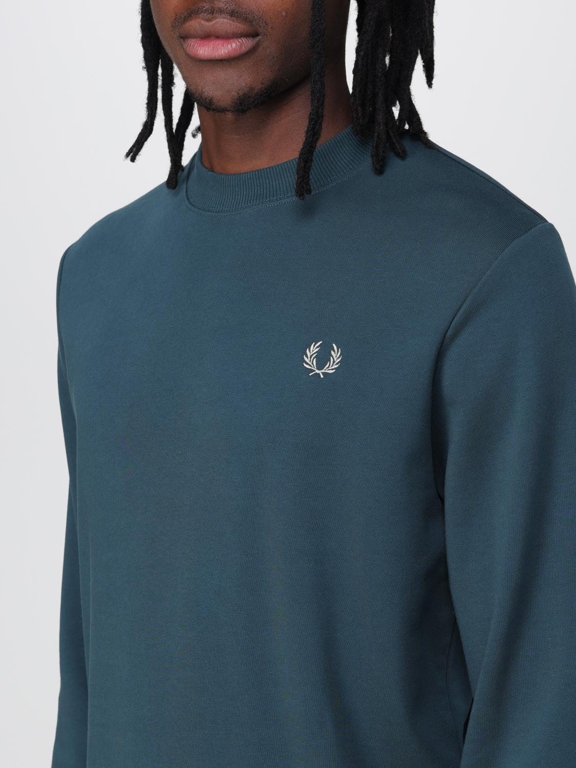 FRED PERRY SUDADERA: Sudadera hombre Fred Perry, Petróleo Azul - Img 3