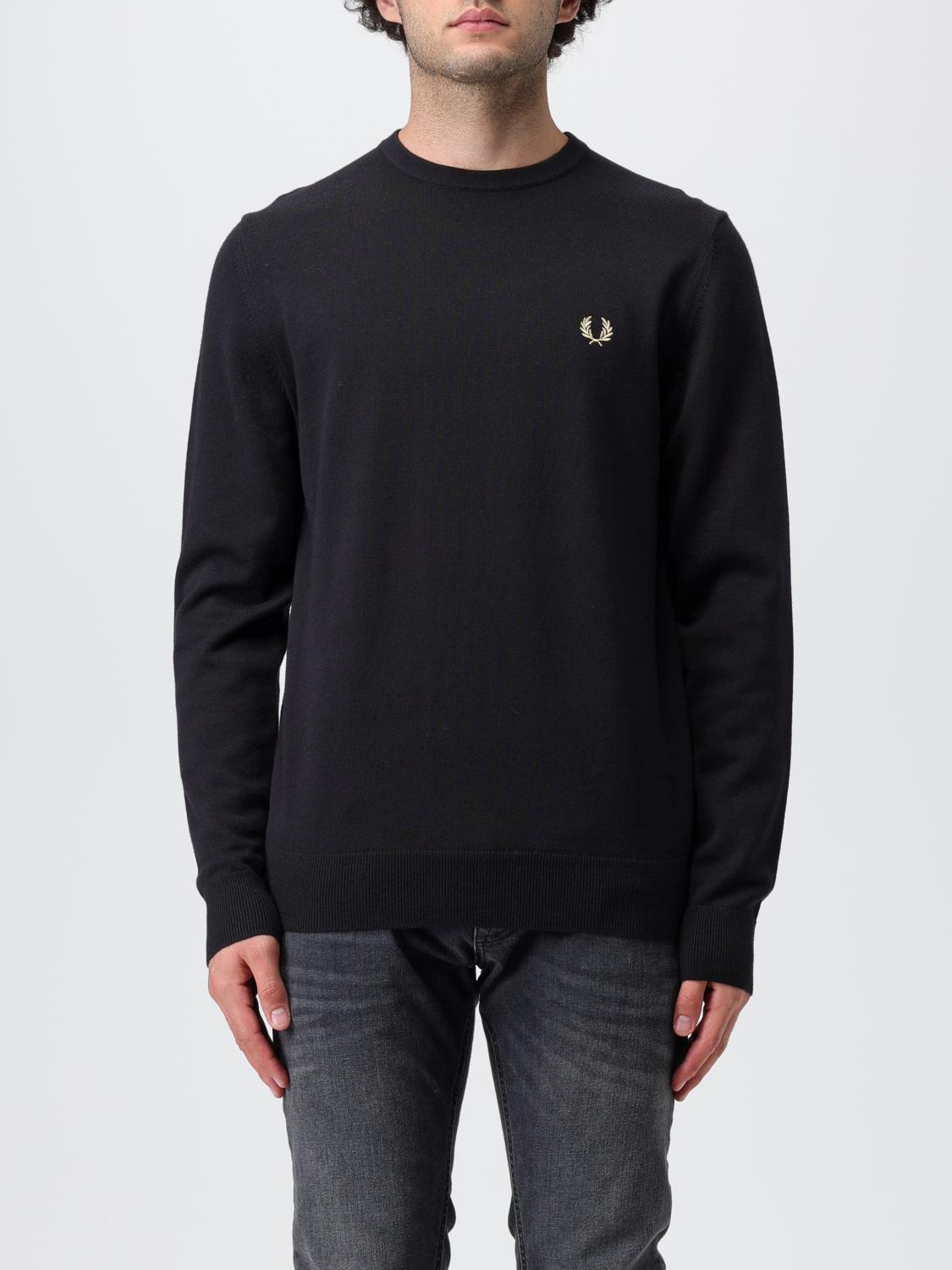 FRED PERRY SWEATER: Sweater men Fred Perry, Black - Img 1