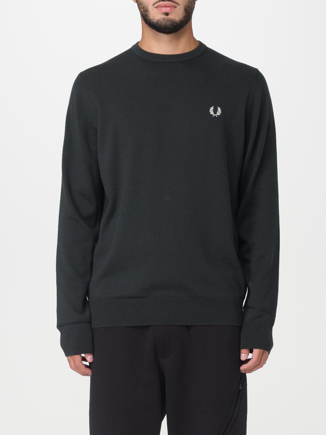 FRED PERRY PULLOVER: Pullover herren Fred Perry, Grün - Img 1