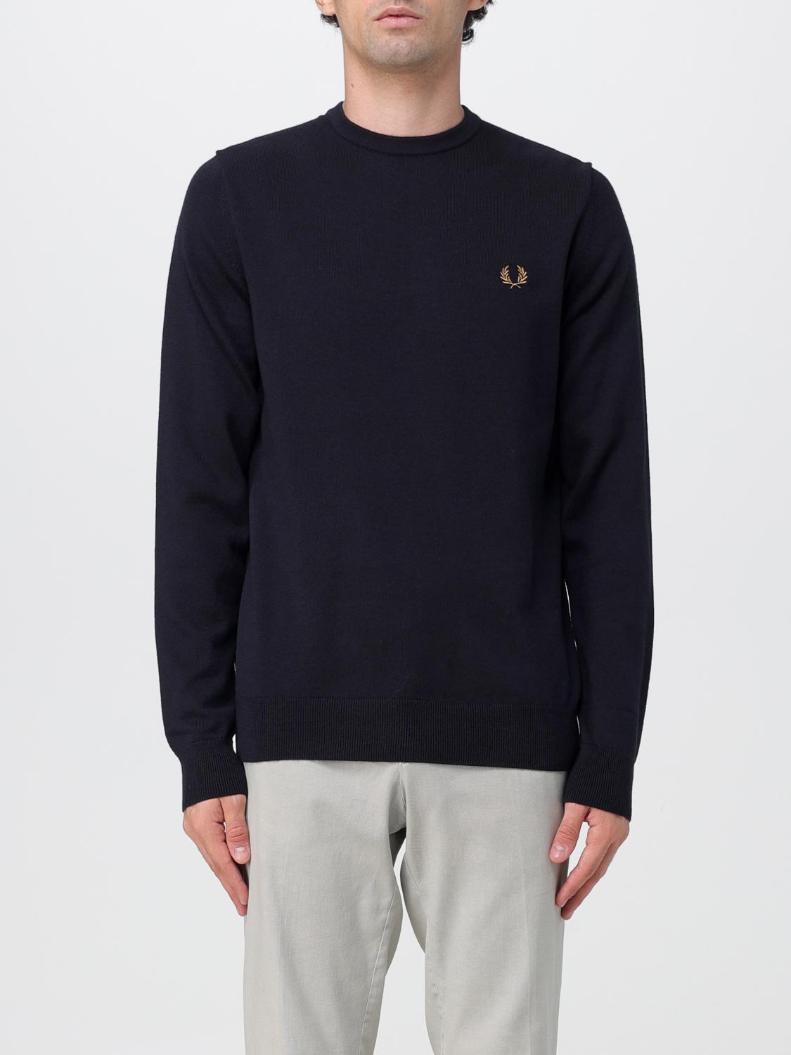 FRED PERRY PULLOVER: Pullover herren Fred Perry, Navy - Img 1