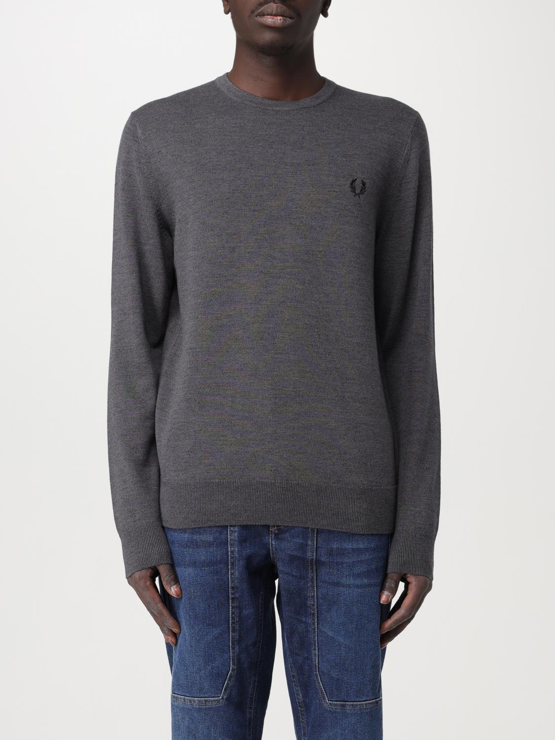 FRED PERRY PULLOVER: Pullover herren Fred Perry, Grau 1 - Img 1