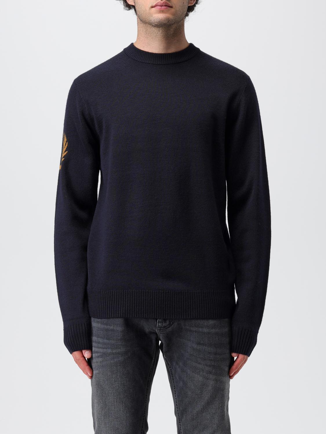 FRED PERRY PULLOVER: Pullover herren Fred Perry, Navy - Img 1