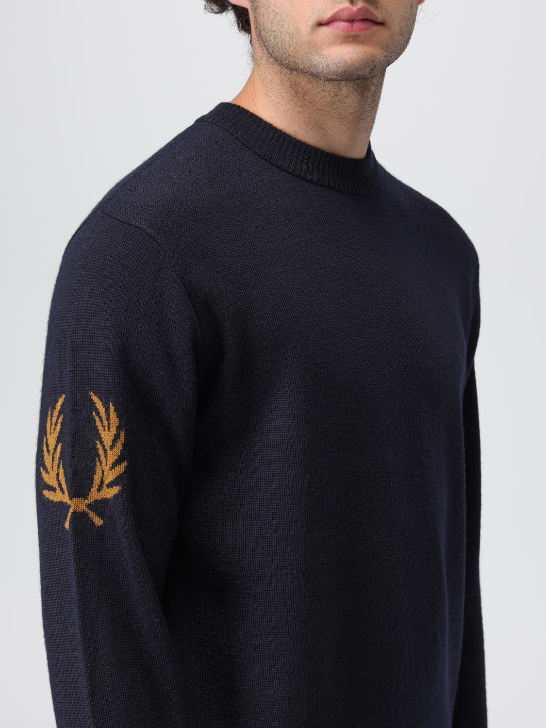 FRED PERRY PULLOVER: Pullover herren Fred Perry, Navy - Img 3