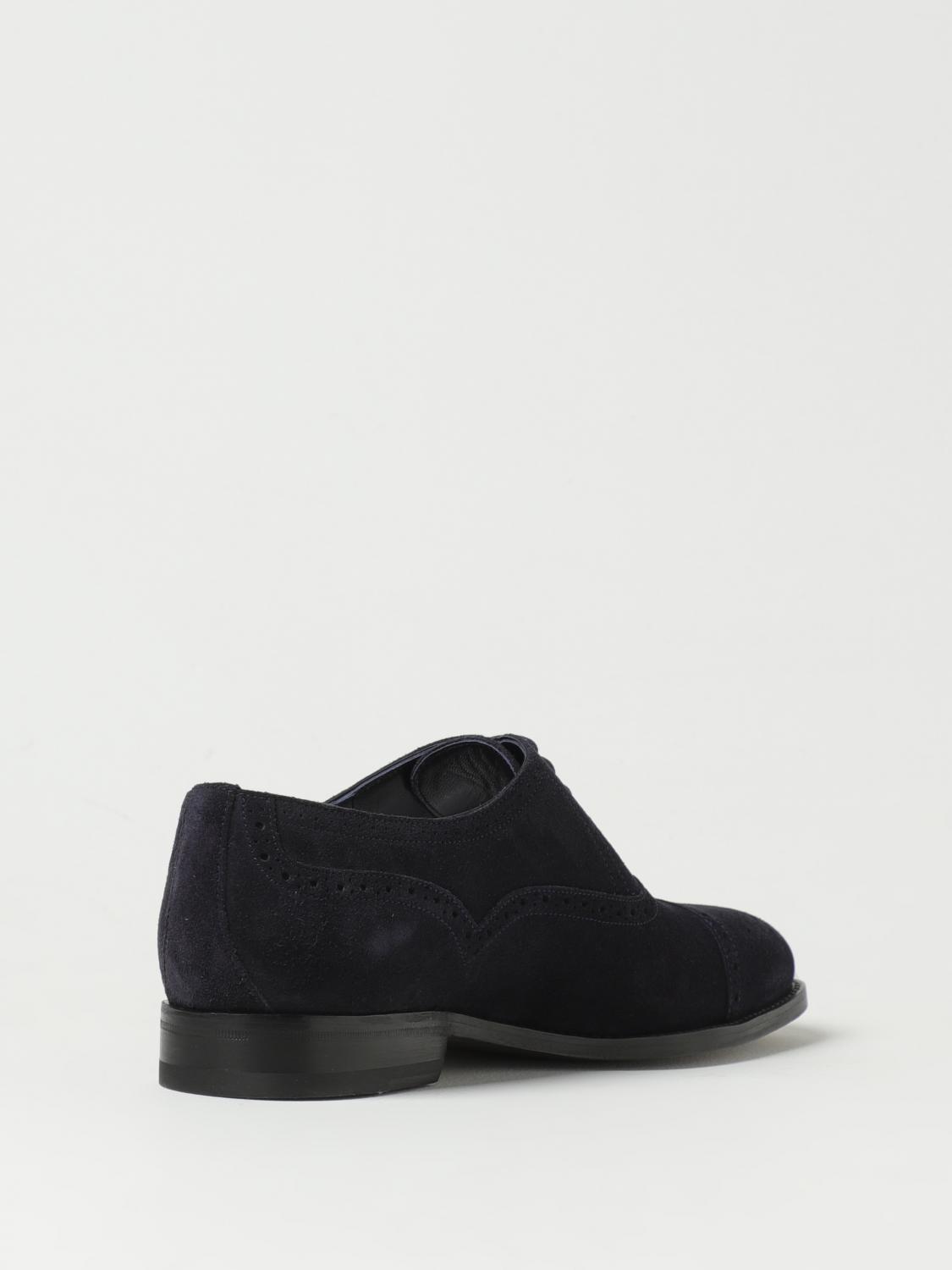 MANOLO BLAHNIK ブローグシューズ: シューズ メンズ Manolo Blahnik, ネイビー - Img 3