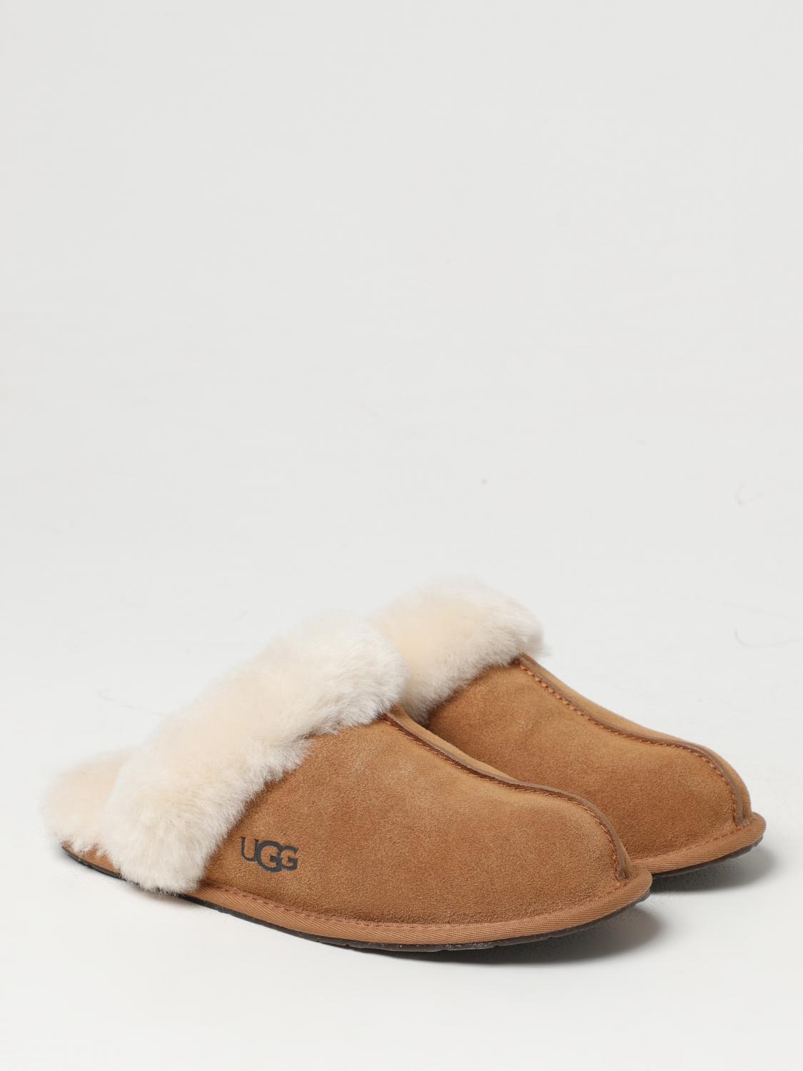 UGG CHAUSSURES PLATES: Chaussures femme UGG, Noisette - Img 2