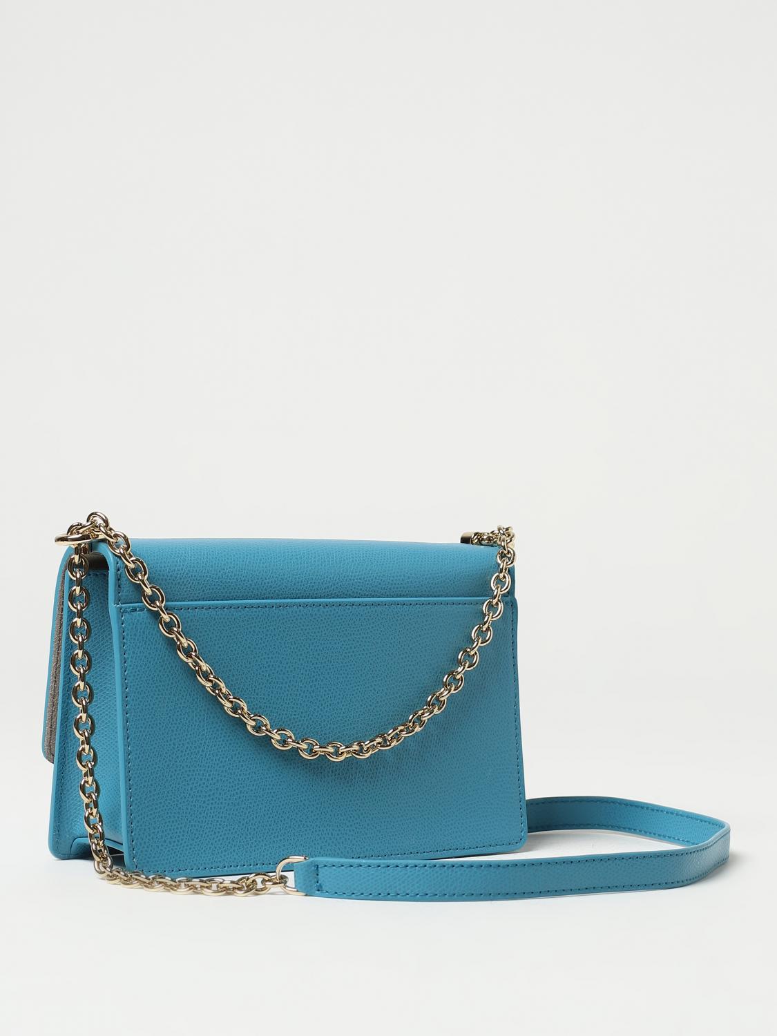 FURLA BORSA MINI: Borsa 1927 Furla in pelle a micro grana, Azzurro - Img 2