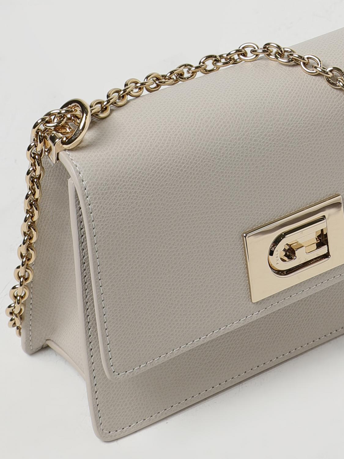 FURLA MINI SAC: Sac porté épaule femme Furla, Perle - Img 3