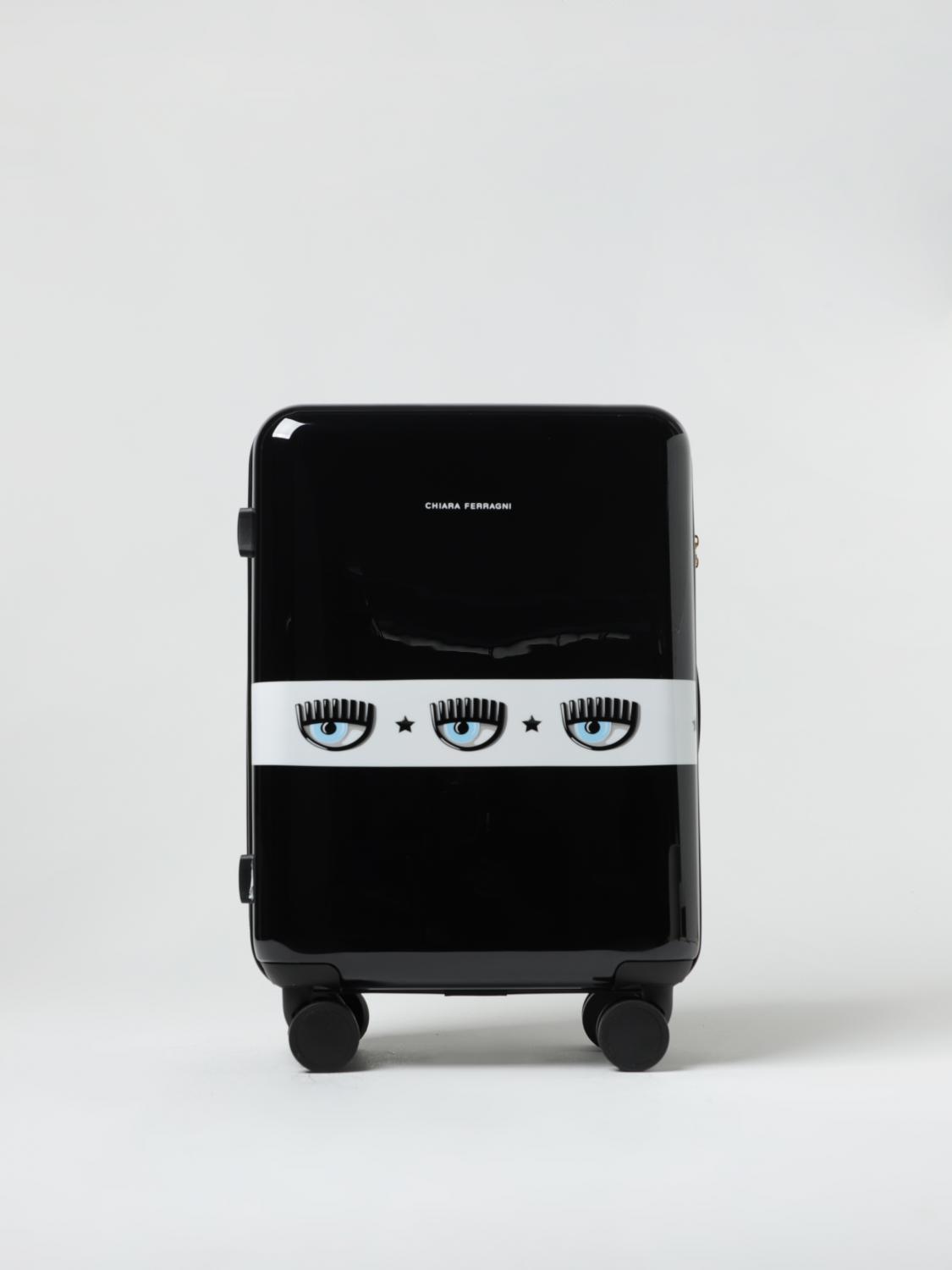 Chiara Ferragni Travel case woman - Black | 75SB0LA1ZS143 | GIGLIO.COM