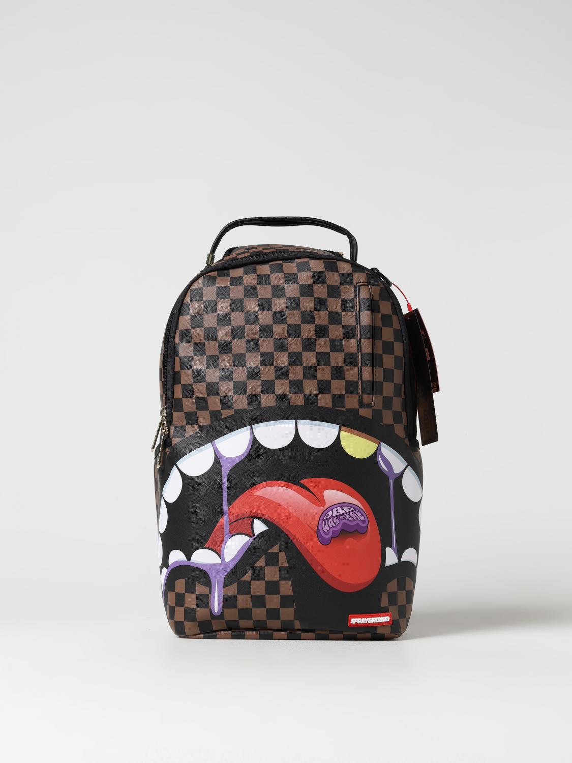 SPRAYGROUND RUCKSACK: Tasche herren Sprayground, Braun - Img 1