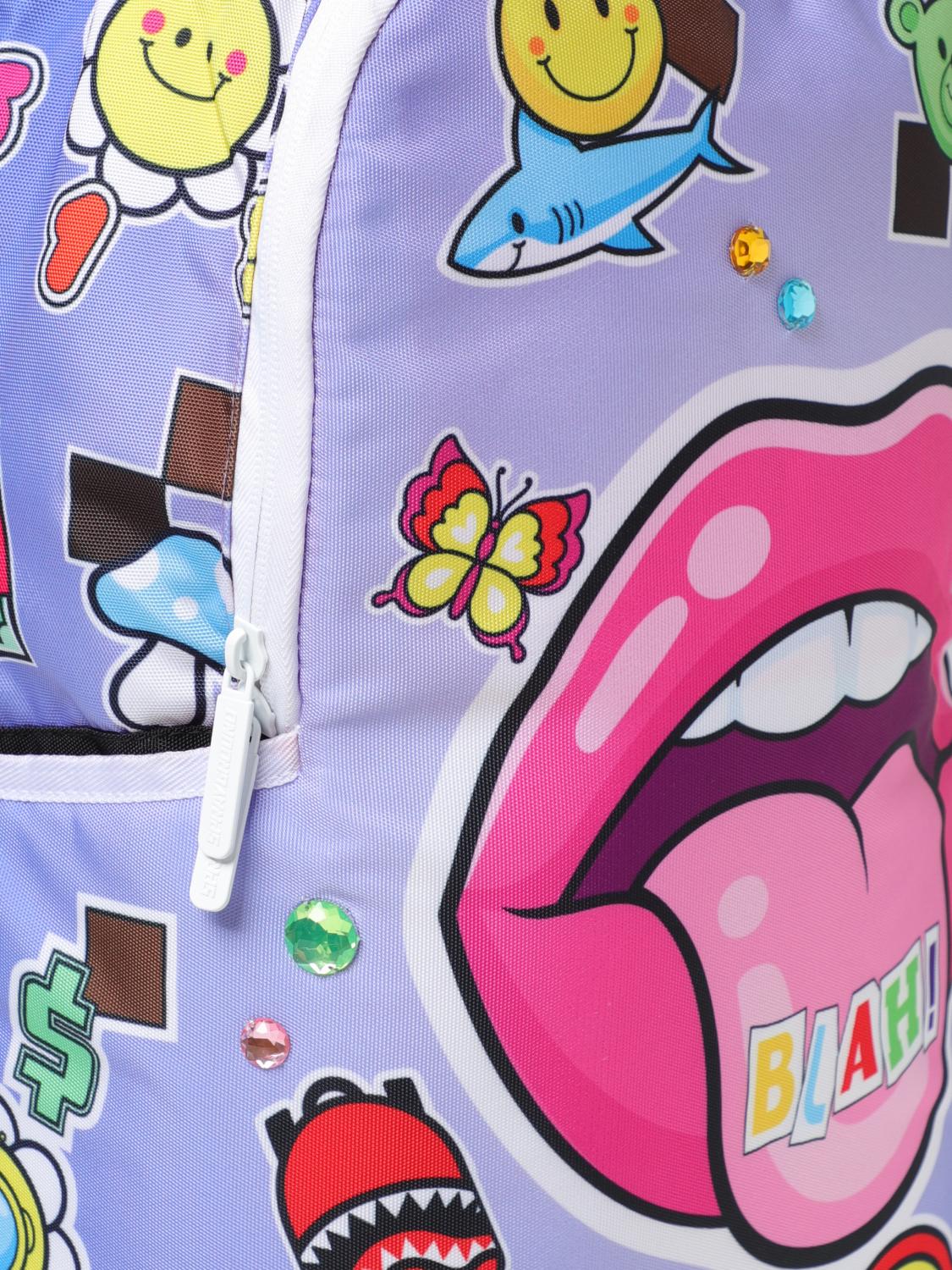 SPRAYGROUND RUCKSACK: Tasche kinder Sprayground, Lila - Img 3