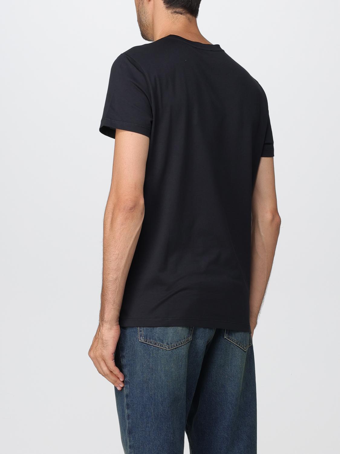 BALMAIN T-SHIRT: T-shirt men Balmain, Black - Img 3