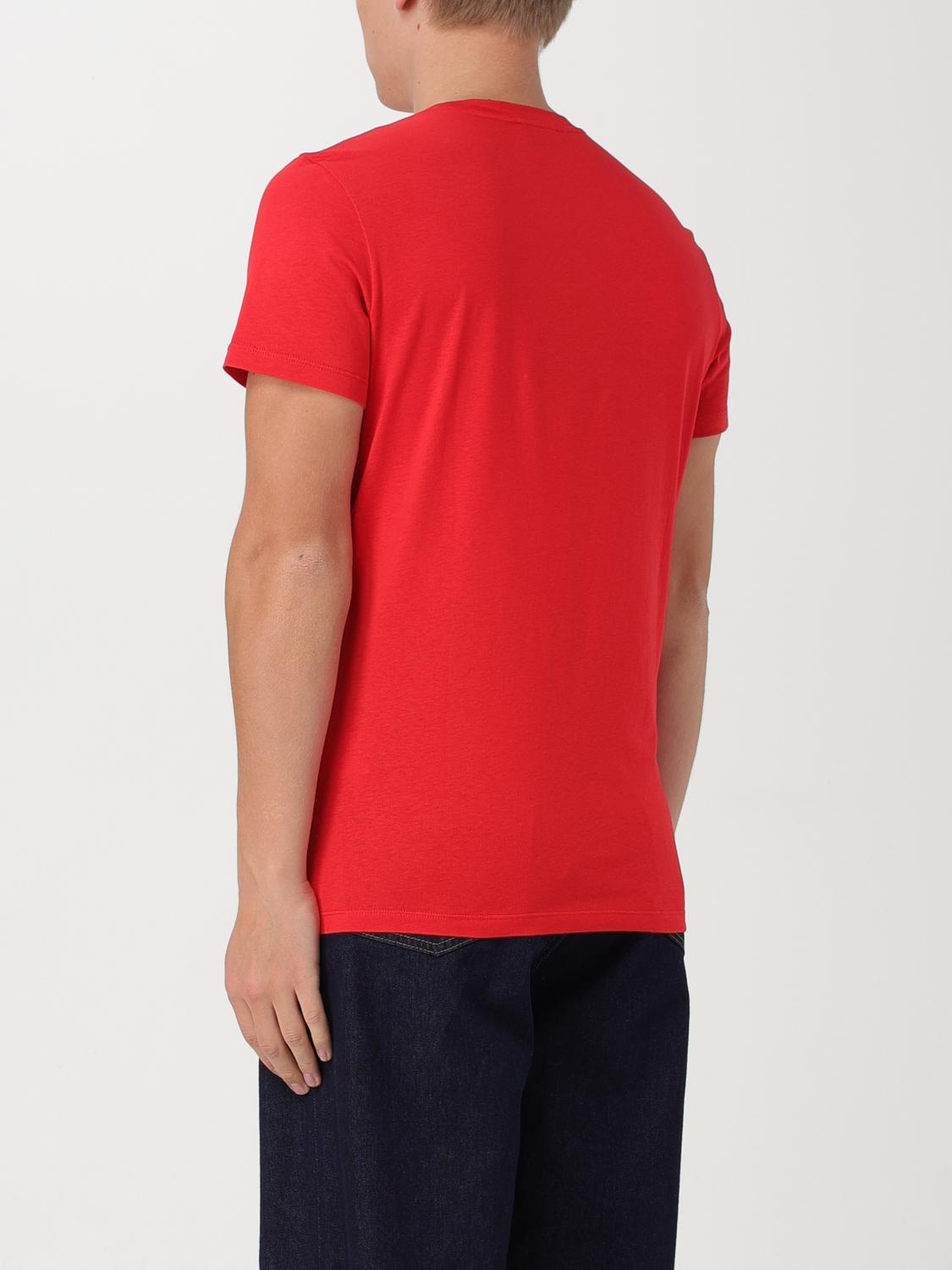 BALMAIN CAMISETA: Camiseta hombre Balmain, Rojo - Img 3