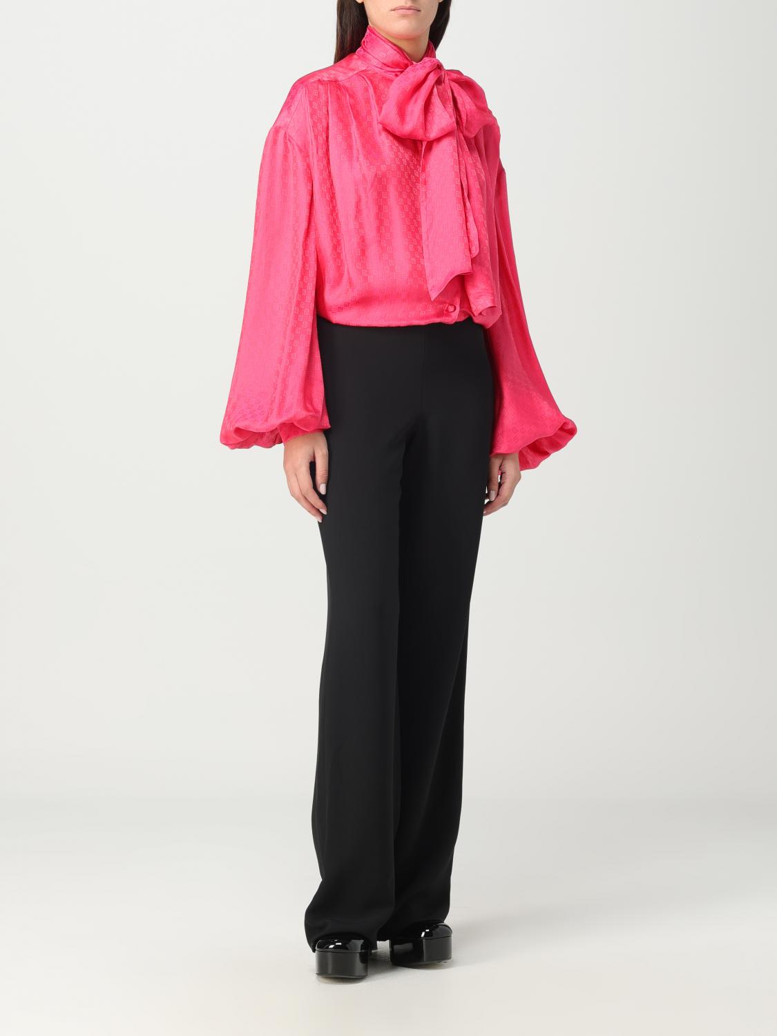 BALMAIN HEMDBLUSE: Hemdbluse damen Balmain, Fuchsia - Img 2