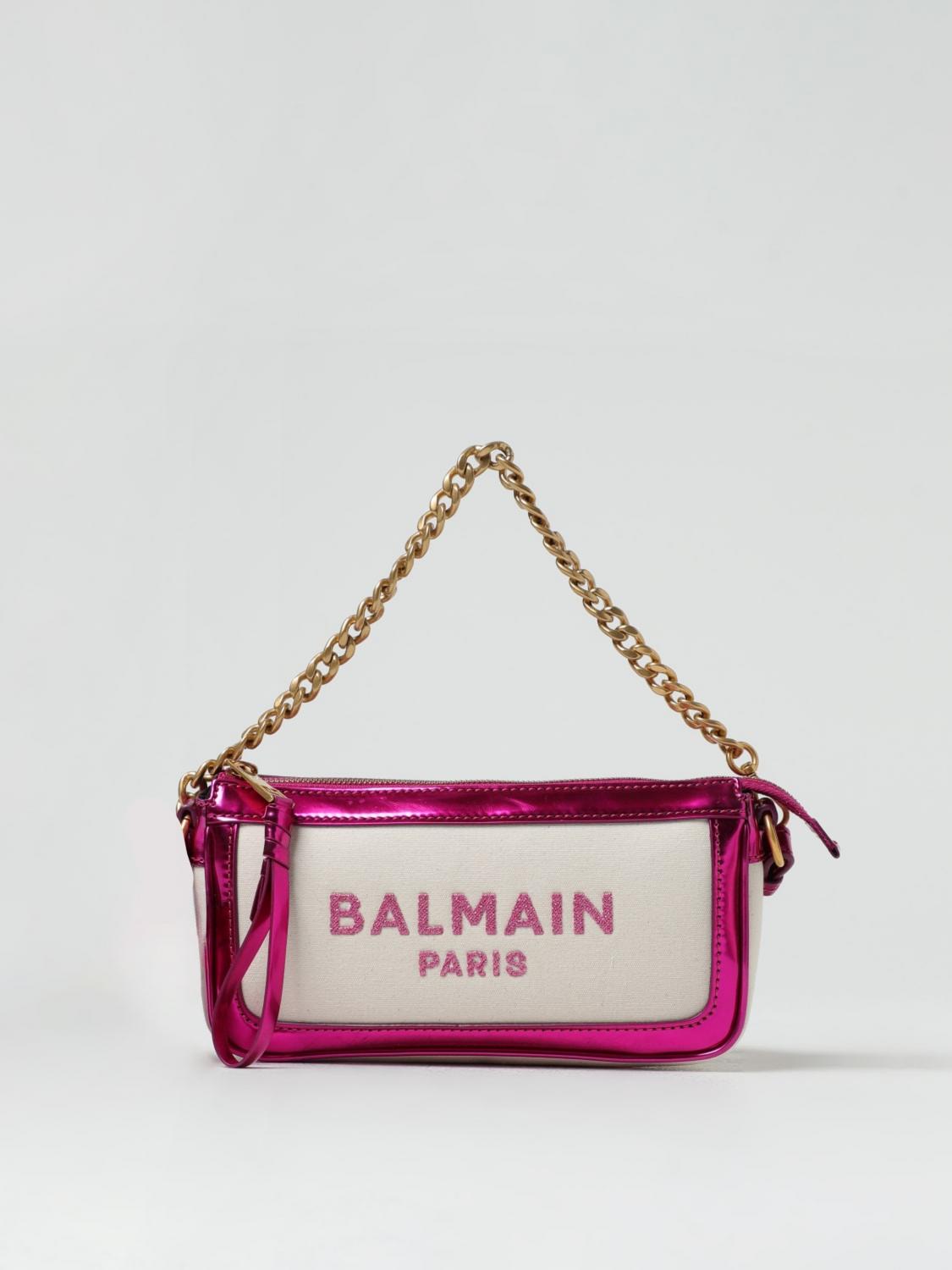 ショルダーバッグ・ポシェット BALMAIN Woman Shoulder bag Natural DN1BT905TCFE GEM BALMAIN: Shoulder bag woman - Natural | Balmain shoulder bag