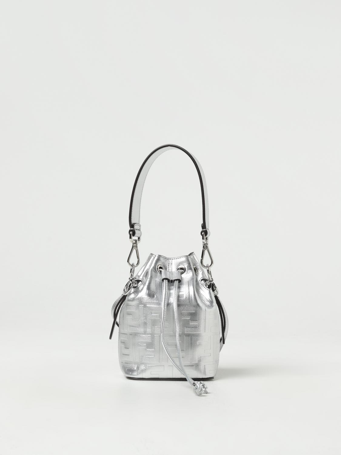 Fendi ショルダーバッグ レディース - シルバー | 8BS010AR10 | GIGLIO.COM