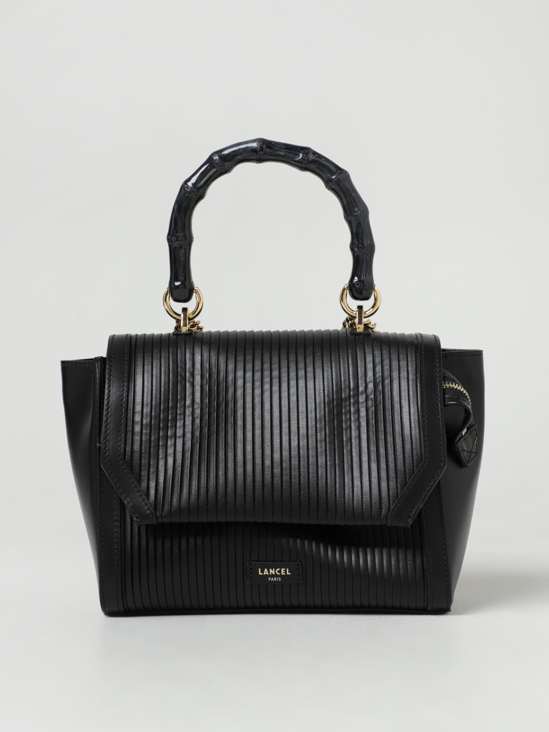 LANCEL: Shoulder bag woman Black Lancel handbag A12532 online