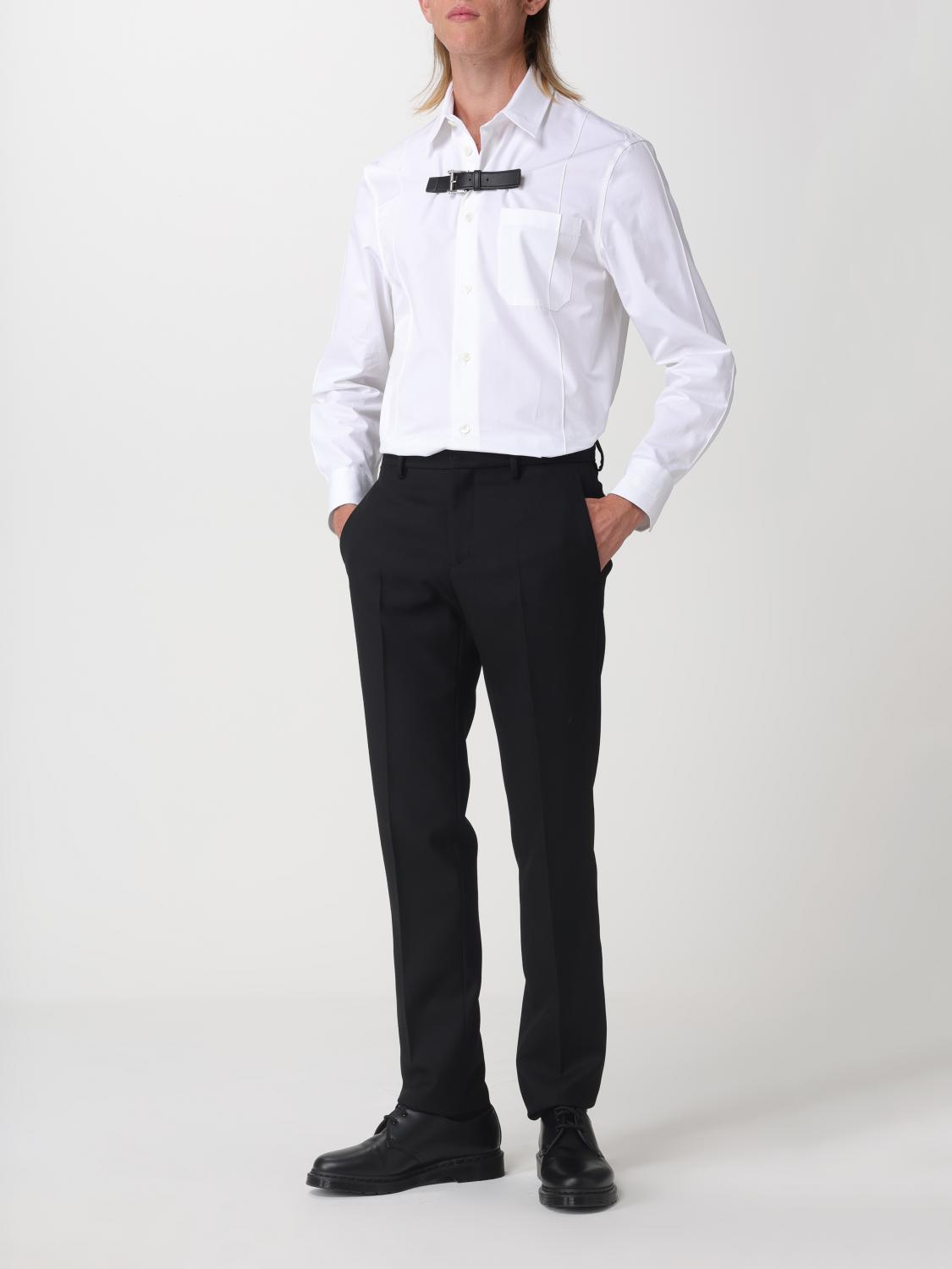 VERSACE CAMICIA: Camicia Versace in cotone, Bianco - Img 2