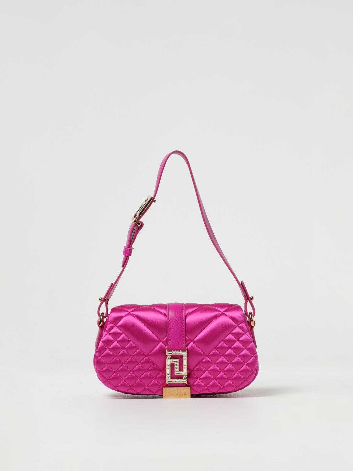 VERSACE MINITASCHE: Schultertasche damen Versace, Fuchsia - Img 1