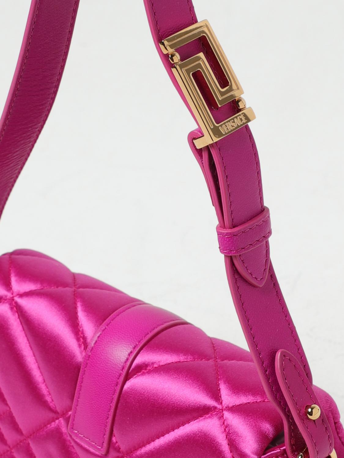VERSACE MINITASCHE: Schultertasche damen Versace, Fuchsia - Img 3