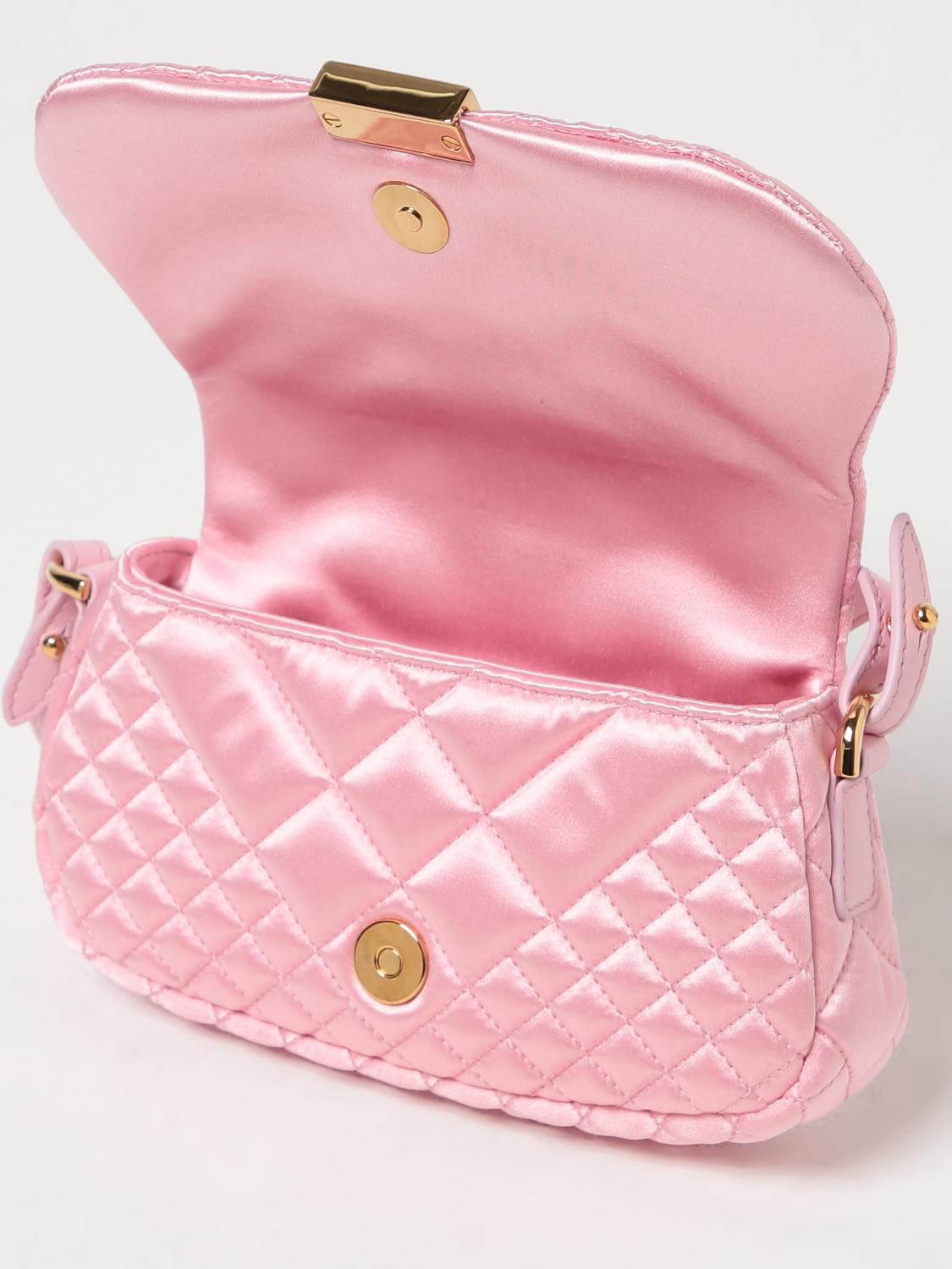 VERSACE MINITASCHE: Schultertasche damen Versace, Pink - Img 4