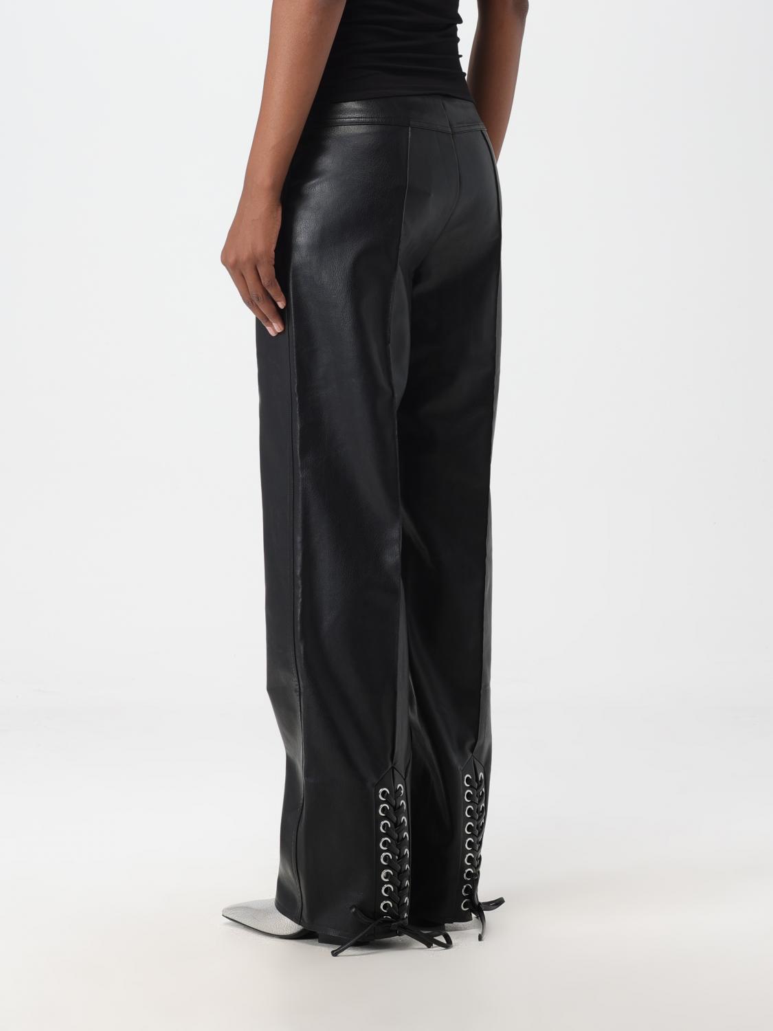 ROTATE: Pants woman - Black | Rotate pants 111486100 online