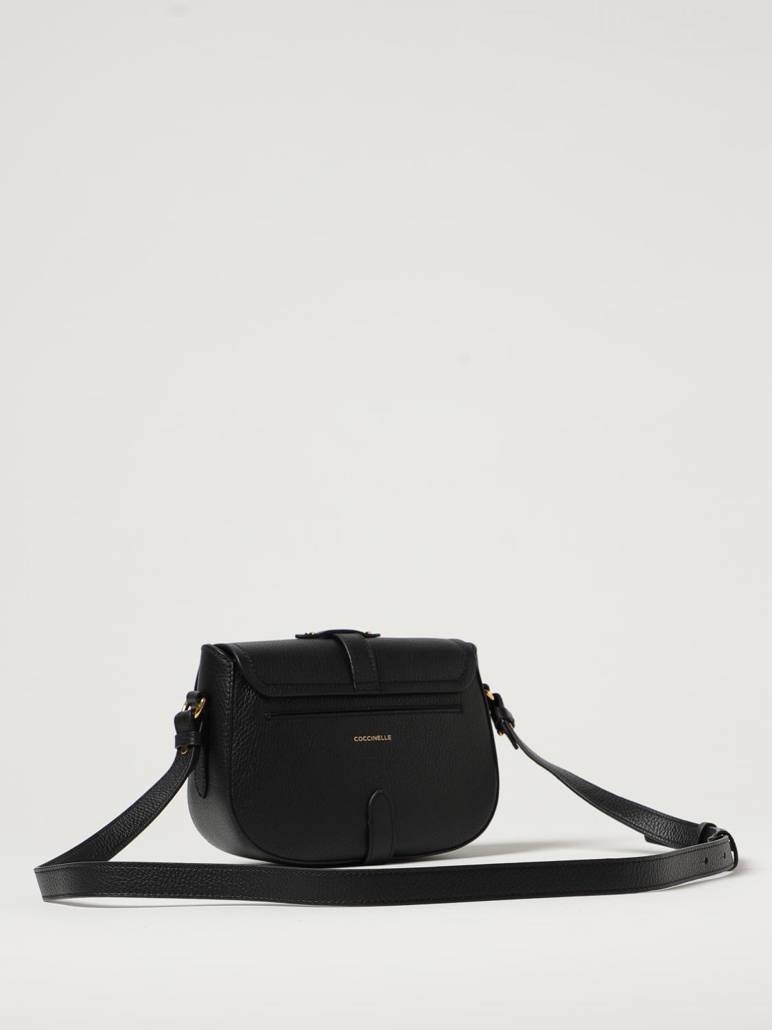 COCCINELLE BORSA MINI: Borsa Coccinelle in pelle a grana, Nero - Img 2
