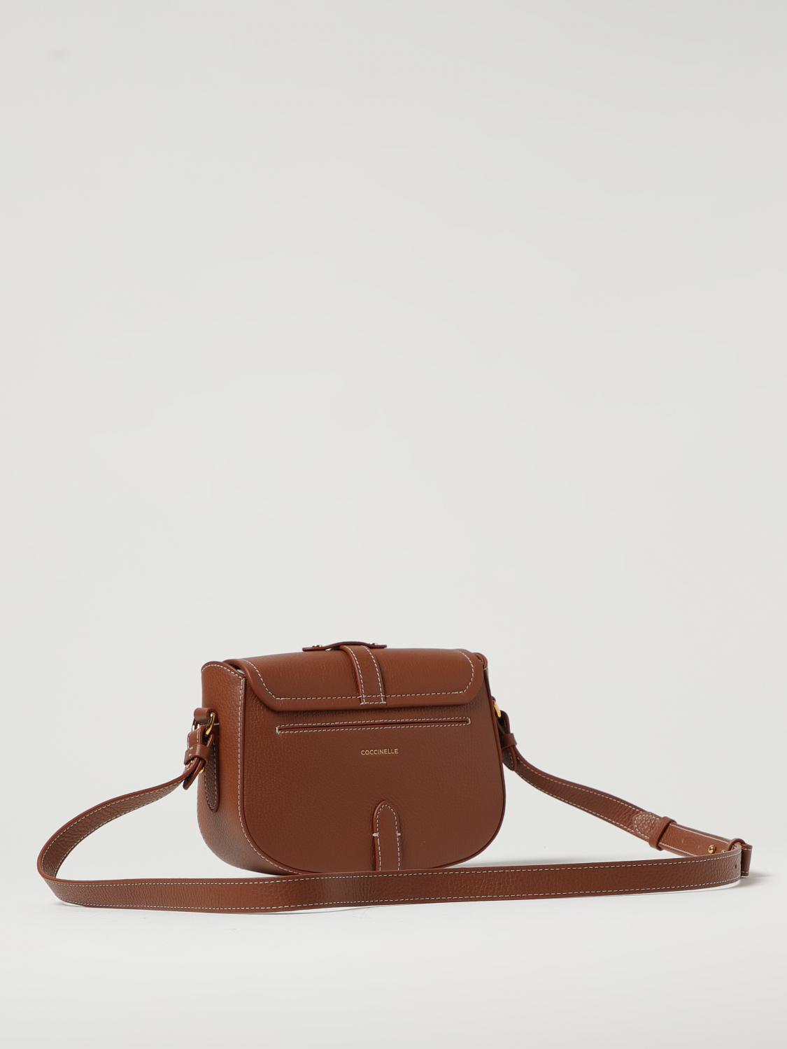 COCCINELLE BORSA MINI: Borsa Coccinelle in pelle a grana, Nocciola - Img 2