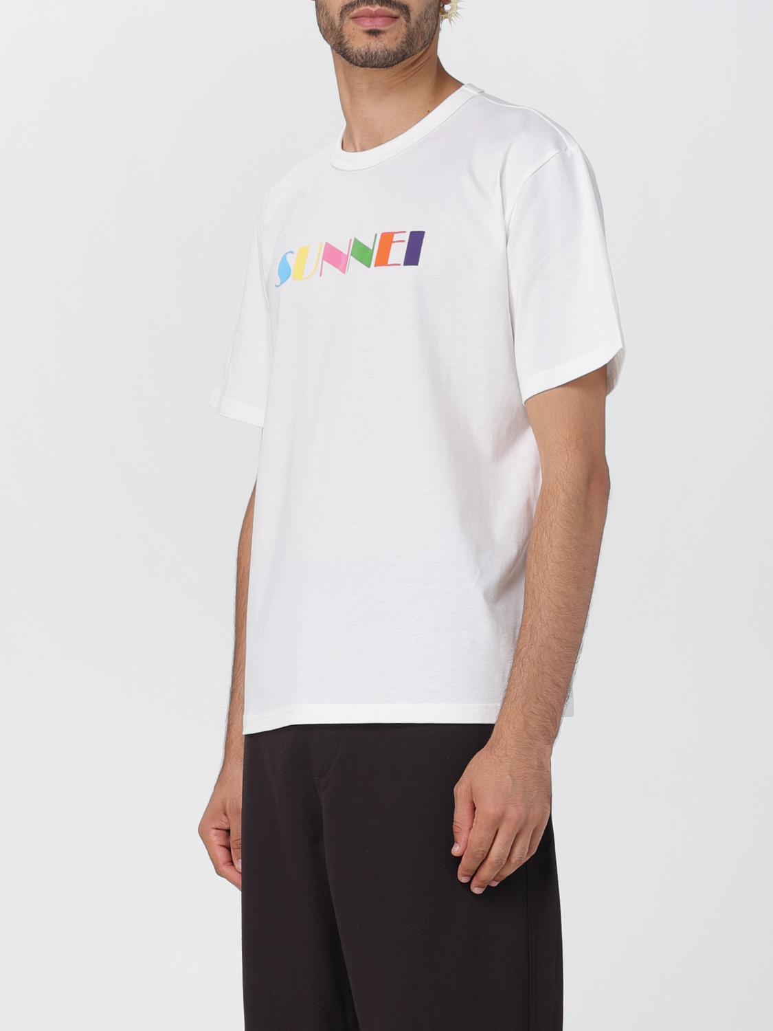SUNNEI T-SHIRT: T-shirt men Sunnei, White - Img 4
