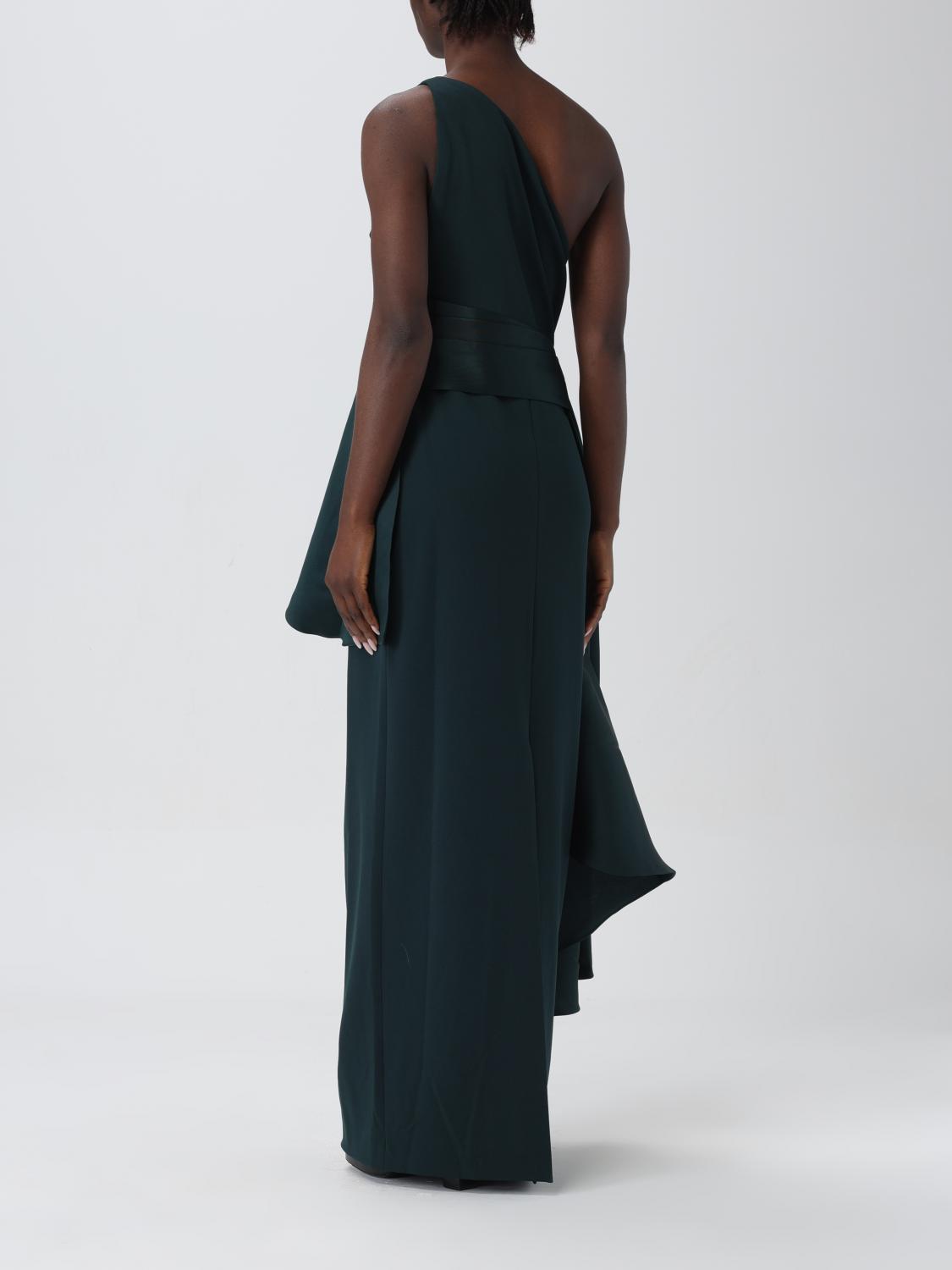 Solace London Dress woman - Green | OS32014 | GIGLIO.COM