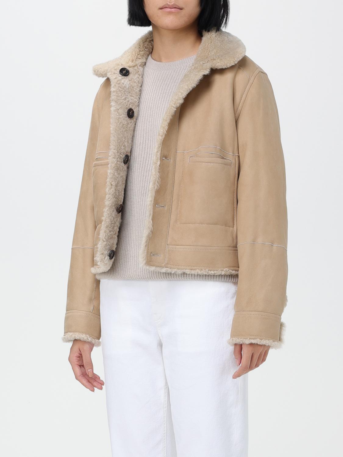 ジャケット BRUNELLO CUCINELLI Women Jackets MH1267040 C600 Beige BRUNELLO CUCINELLI Shell hooded jacket | THE OUTNET
