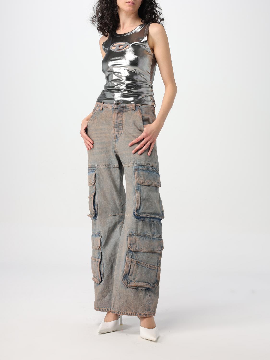 DIESEL TOP: Top woman Diesel, Black - Img 2