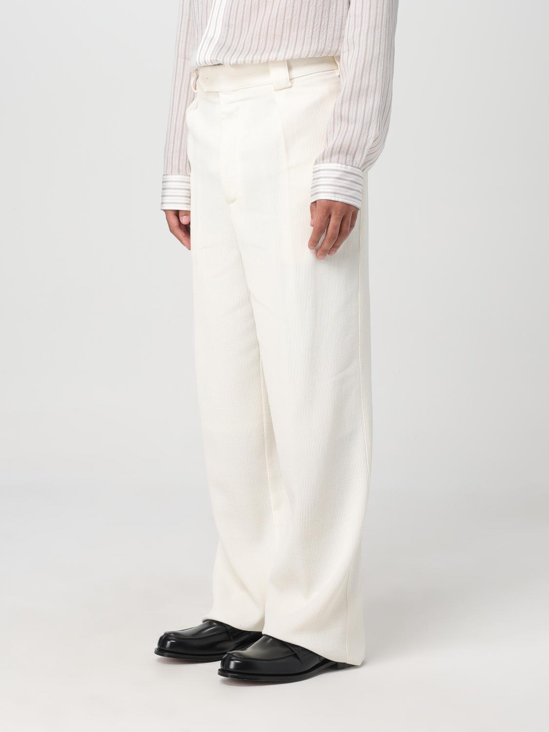Giorgio Armani Pants men - White | 4SGPP13WT003N | GIGLIO.COM