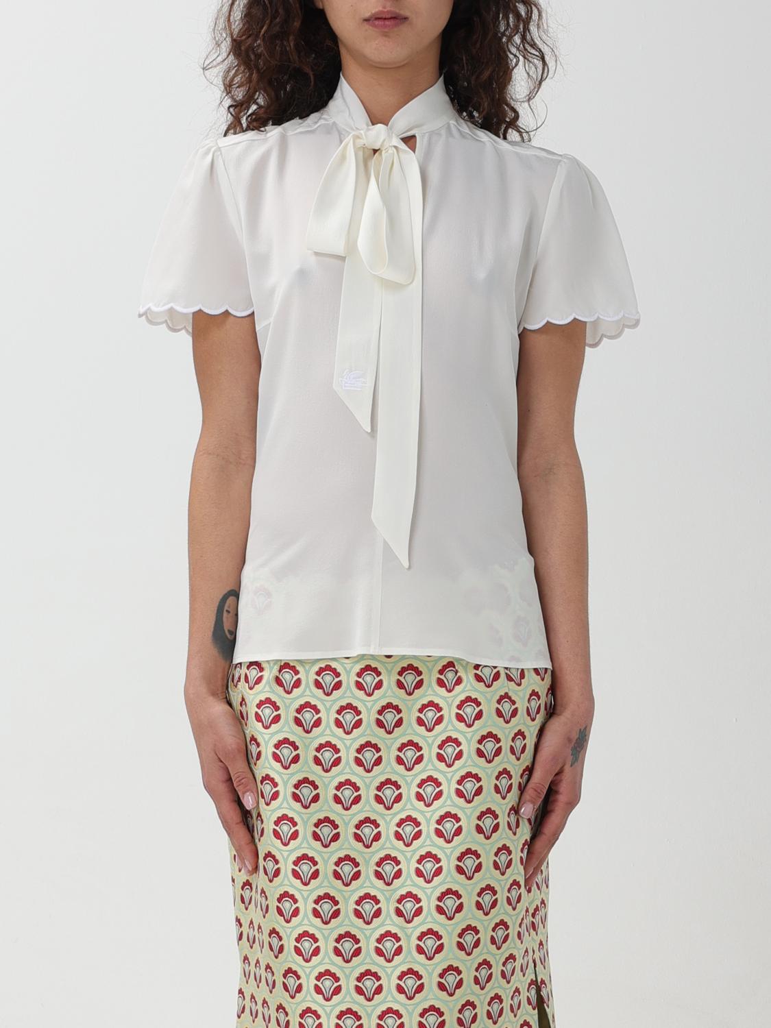 ETRO TOP: Top e bluse donna Etro, Panna - Img 1